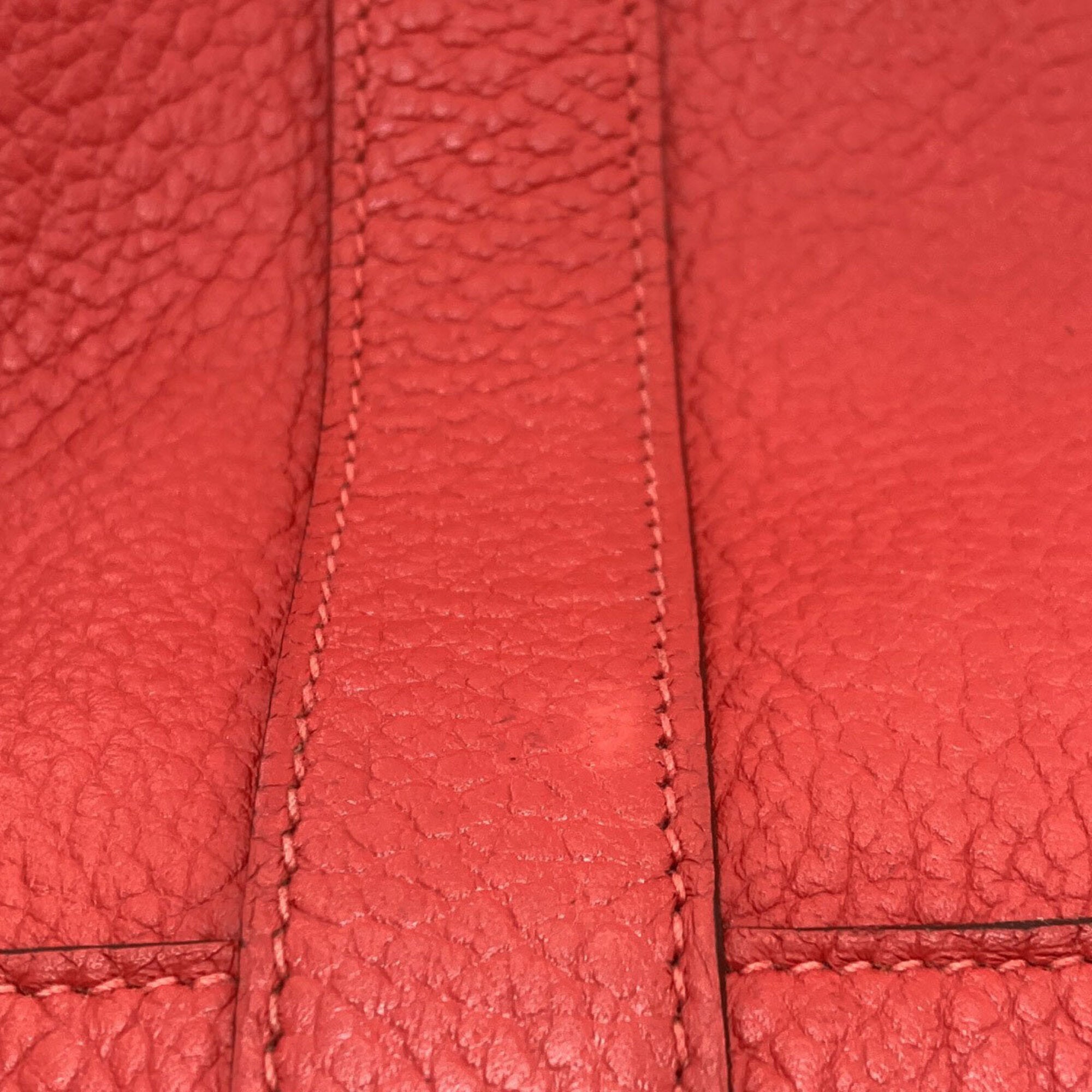 Hermes Garden Pink Negonda Leather Handbag (Pre-Owned)