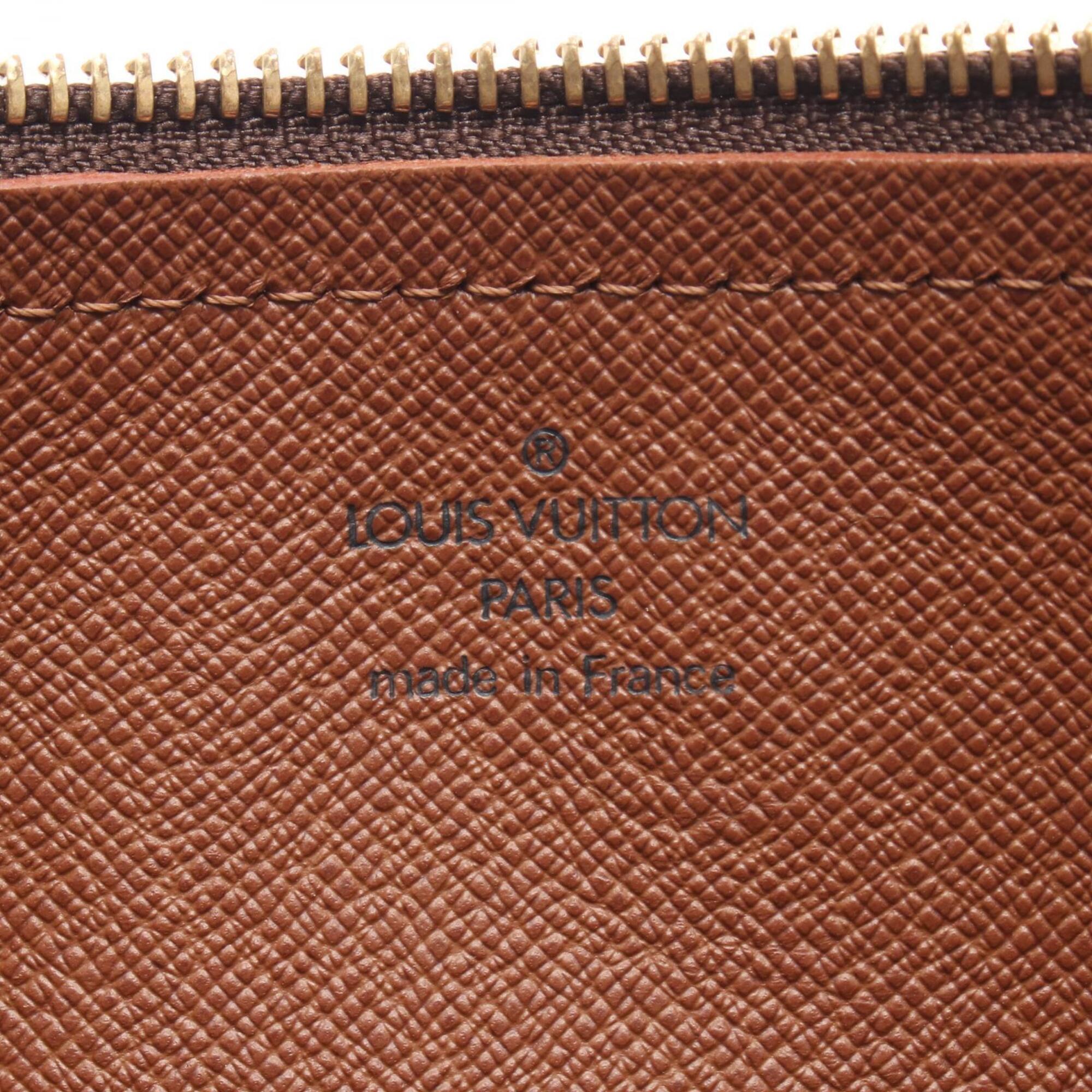 Louis Vuitton Brown Pvc Leather Handbag (Pre-Owned)