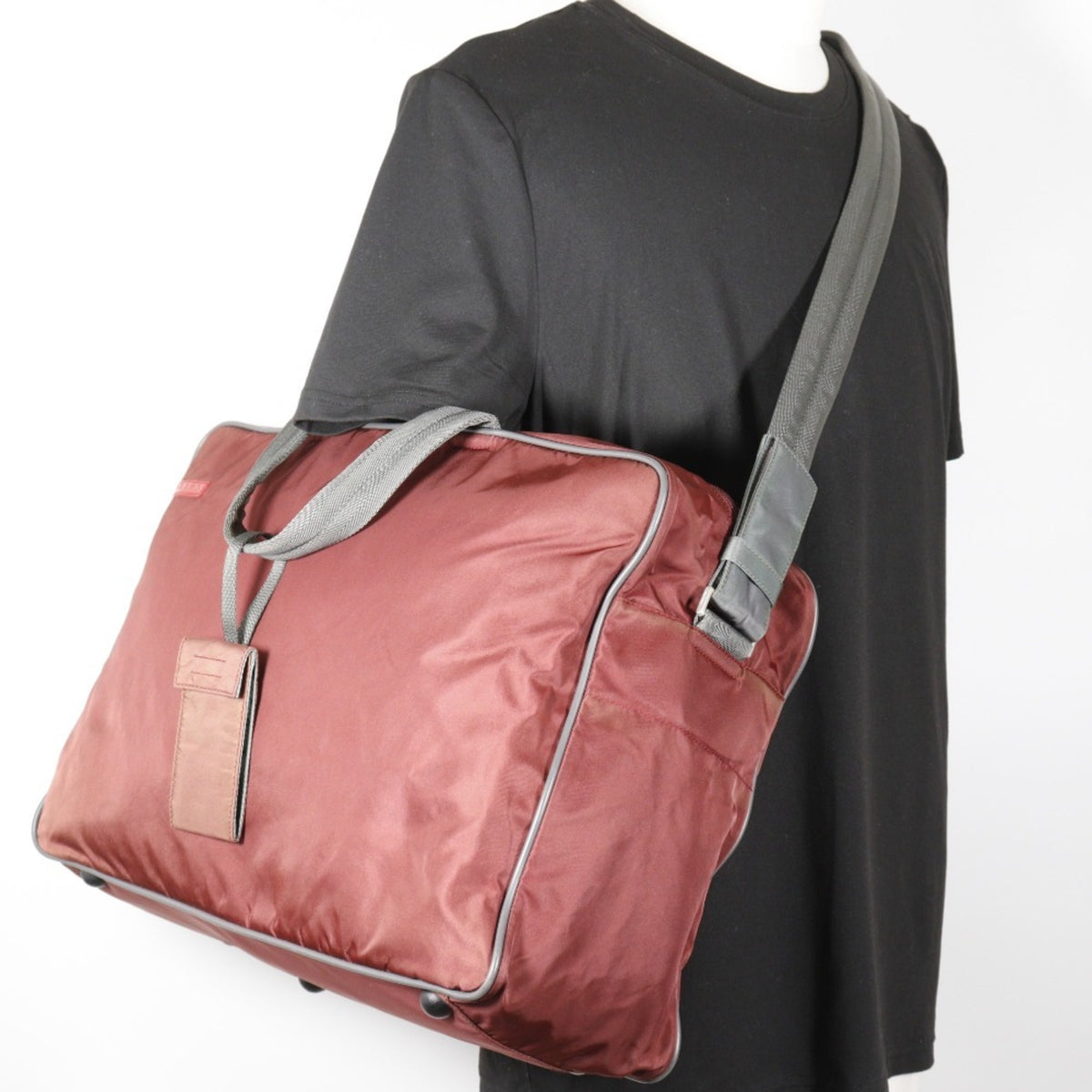 Pradasports Nylon Boston Bag (Pre-Owned)