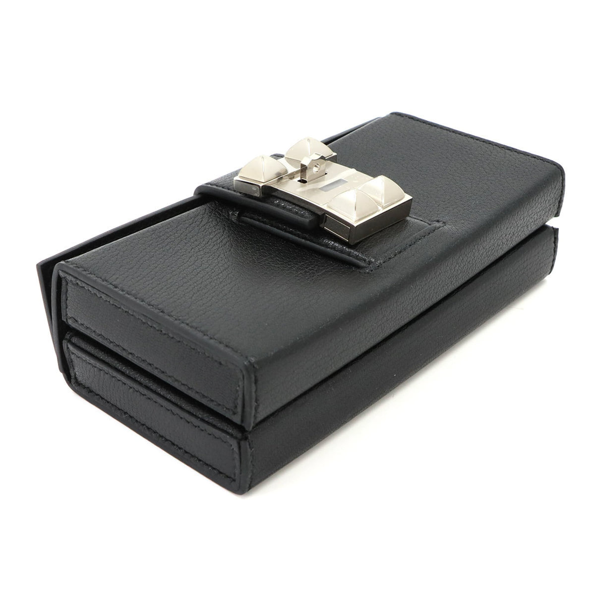 Hermes Black Clutch Bag (Pre-Owned)