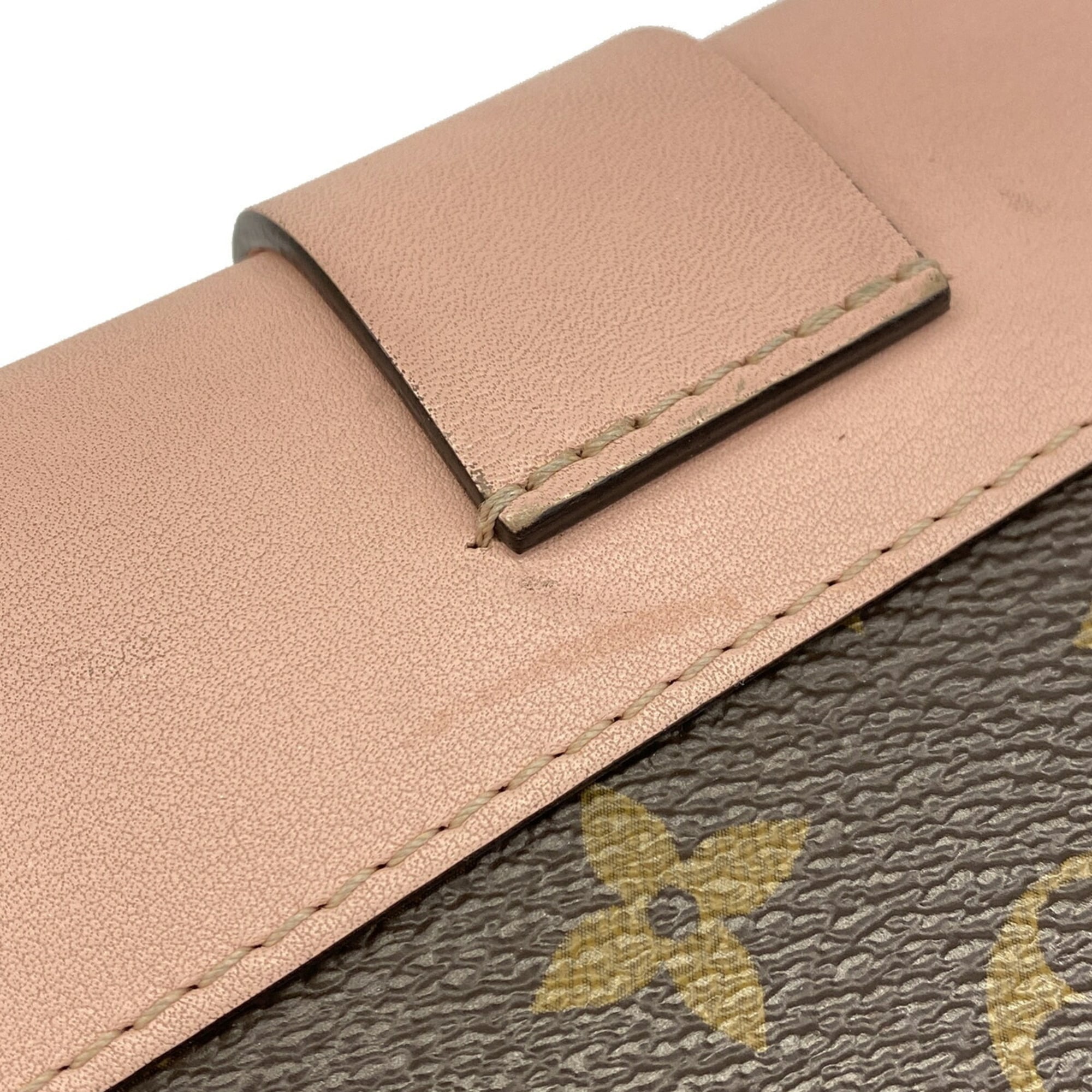 Louis Vuitton Brown Rose Ballerine Handbag (Pre-Owned)