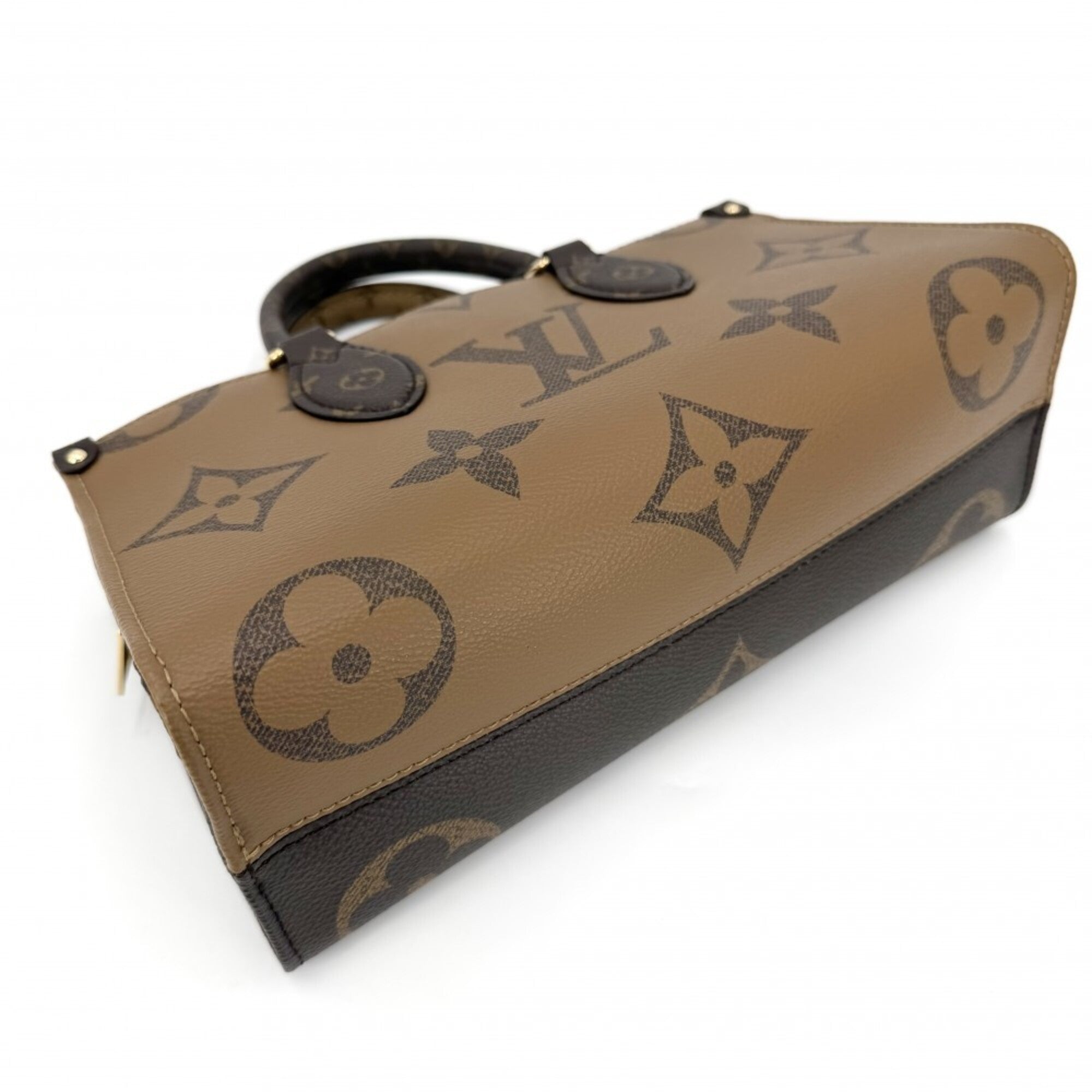 Louis Vuitton Brown Monogram Monogram Reverse Monogram Reverse Monogram Handbag Shoulder Bag (Pre-Owned)