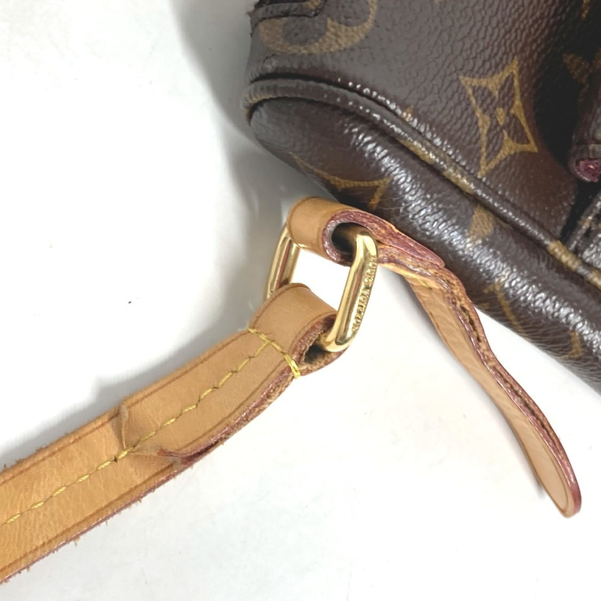 Louis Vuitton Brown Monogram Pochette Shoulder Bag (Pre-Owned)