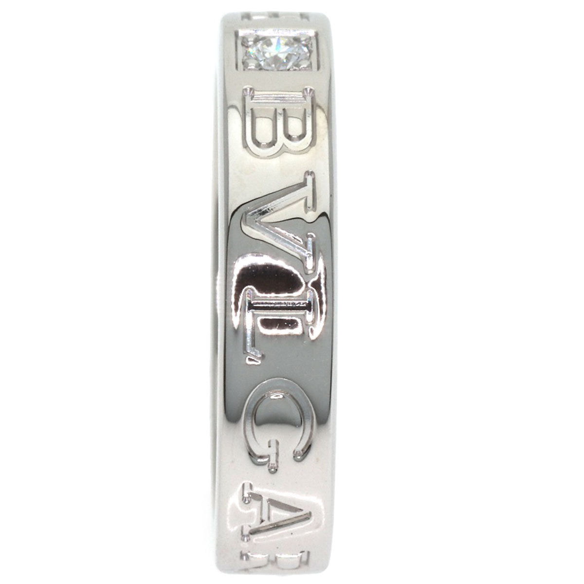 Bvlgari White Gold (18K) Band Ring (Pre-Owned)