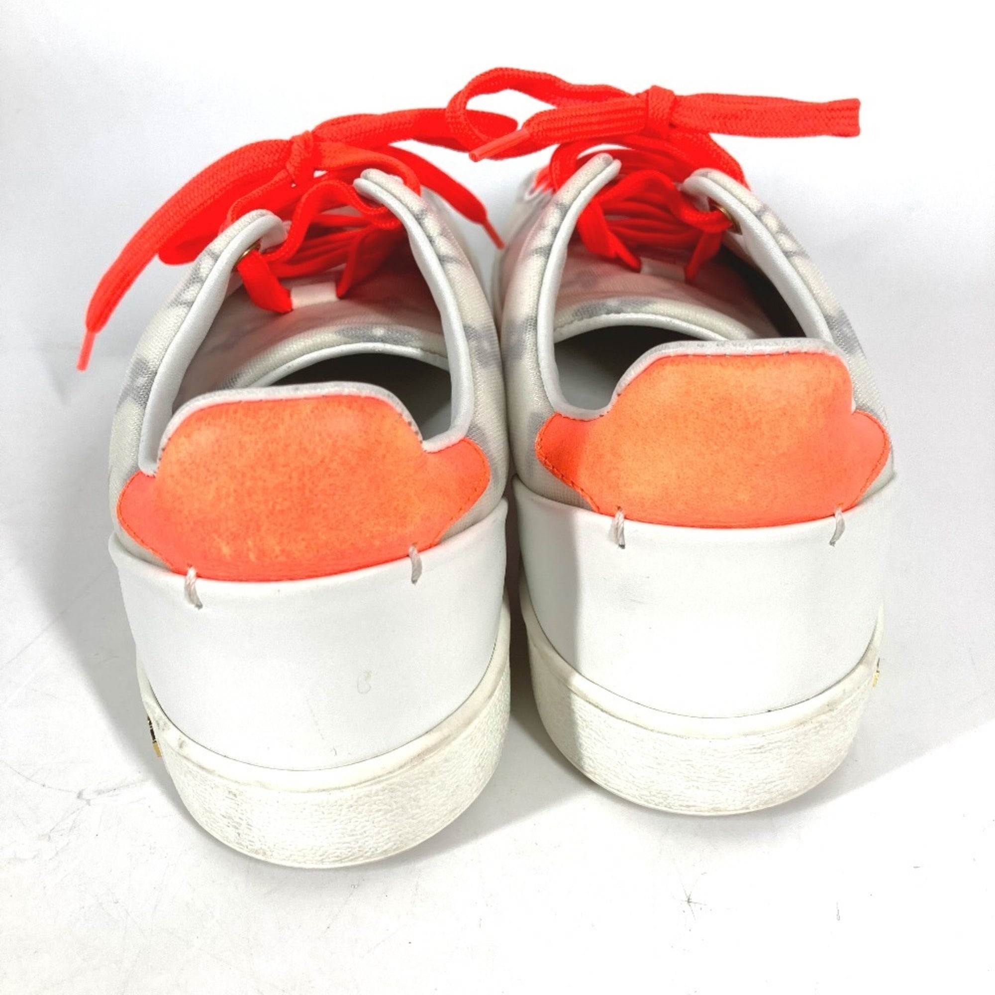 Louis Vuitton Orange White Sneakers (Pre-Owned)