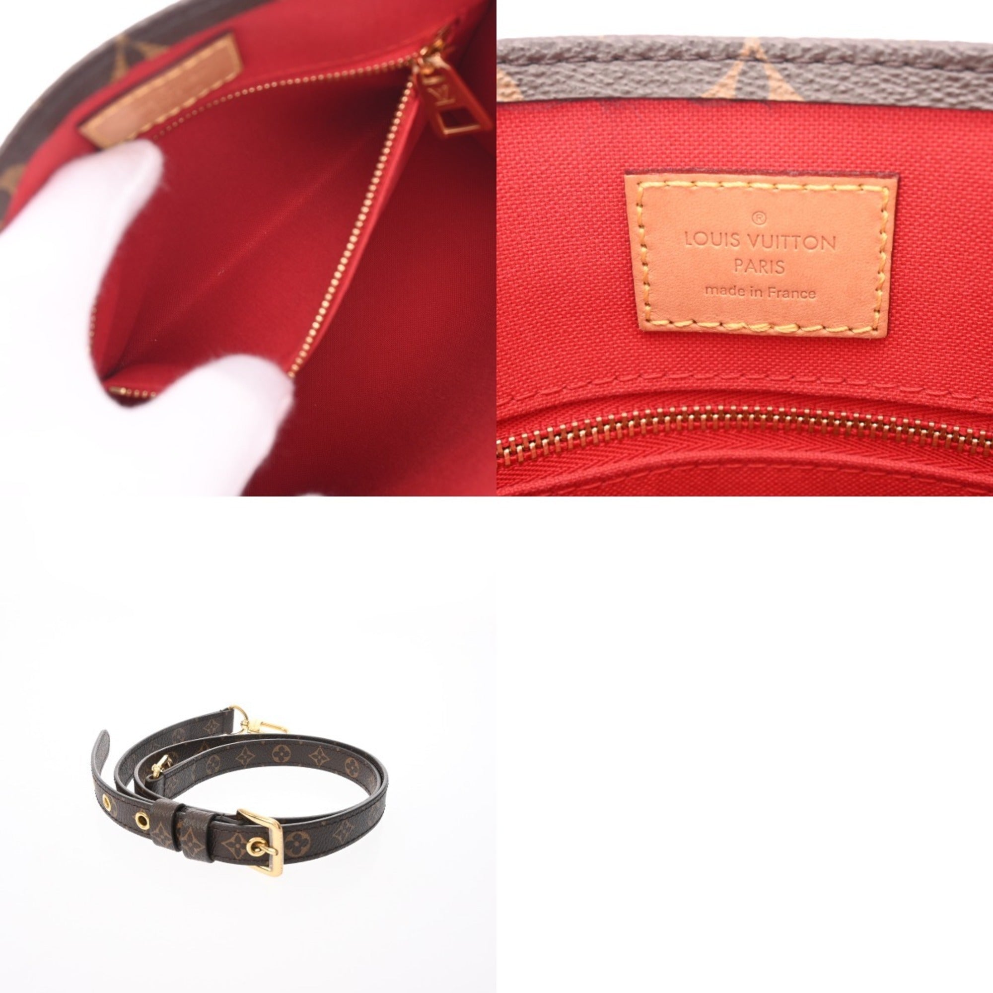 Louis Vuitton Brown Monogram Canvas Tote Bag (Pre-Owned)