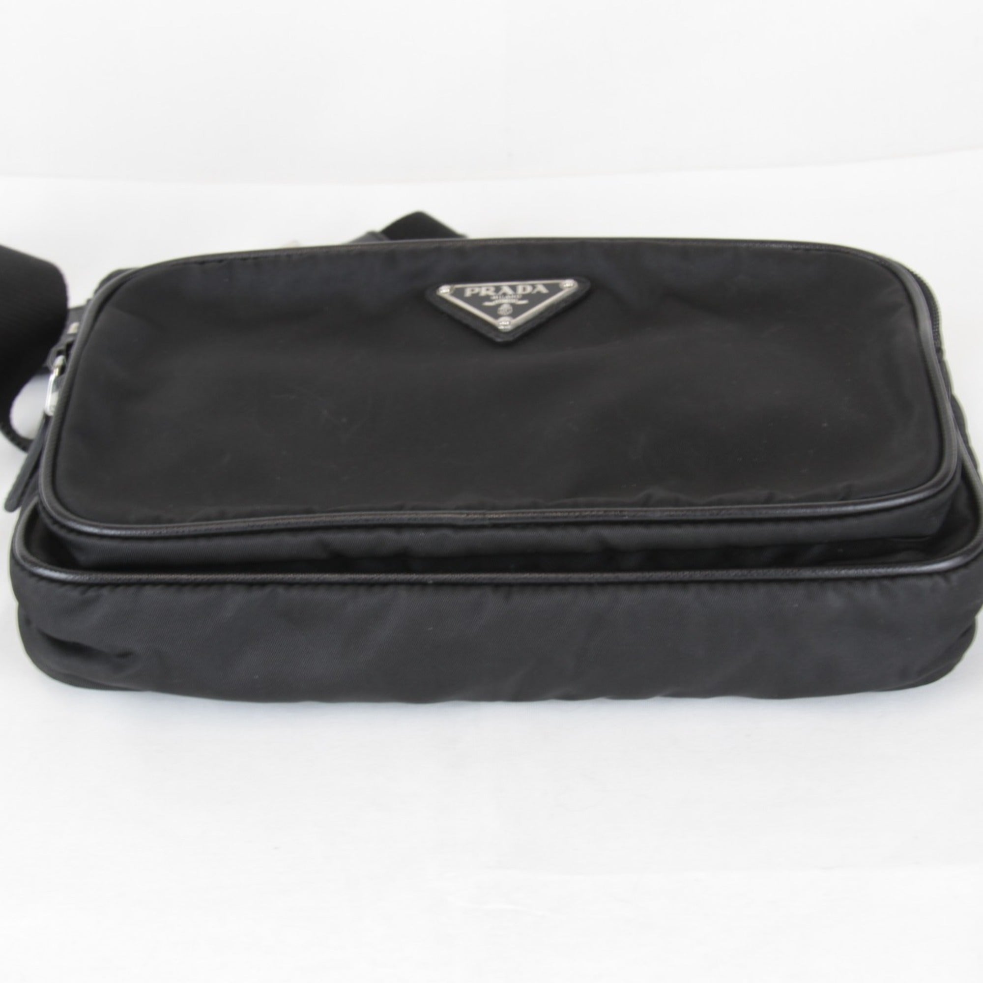 Prada Black Nylon Fanny Pack (Pre-Owned)