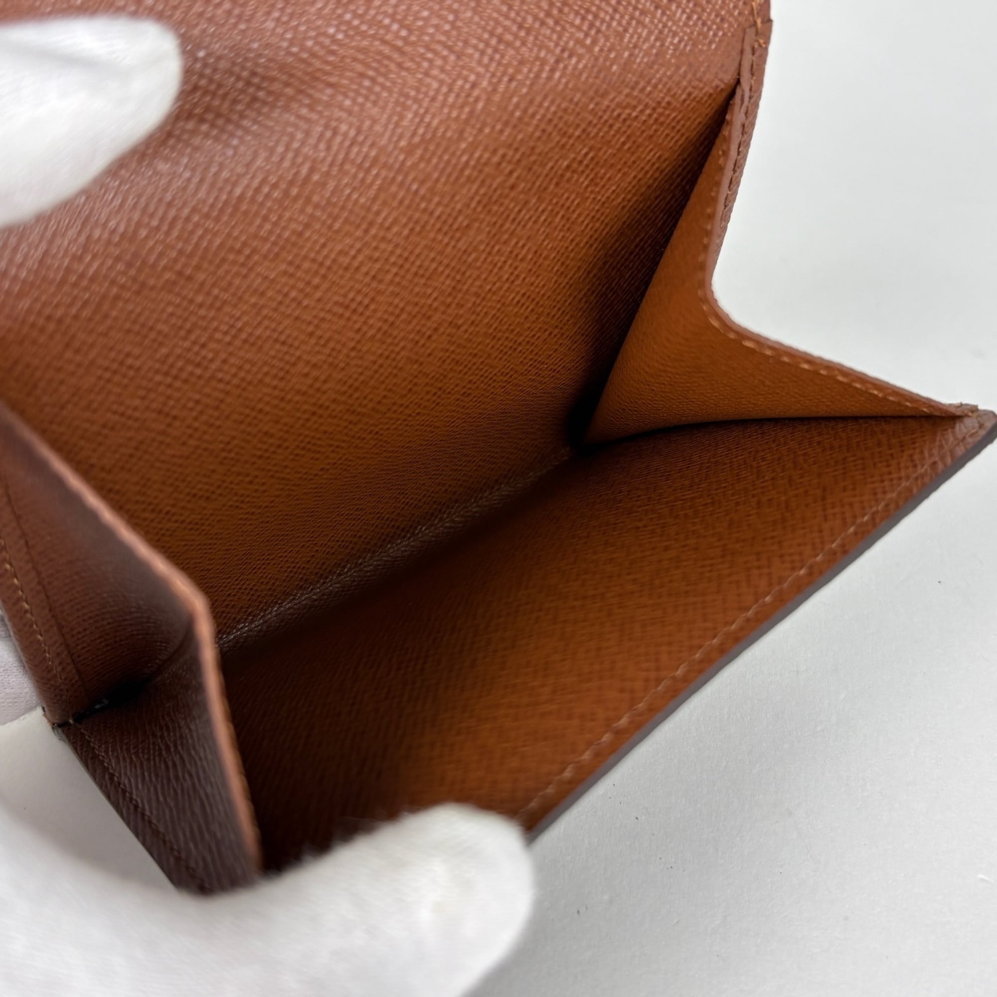 Louis Vuitton Brown Monogram Wallet (Bi-Fold) (Pre-Owned)