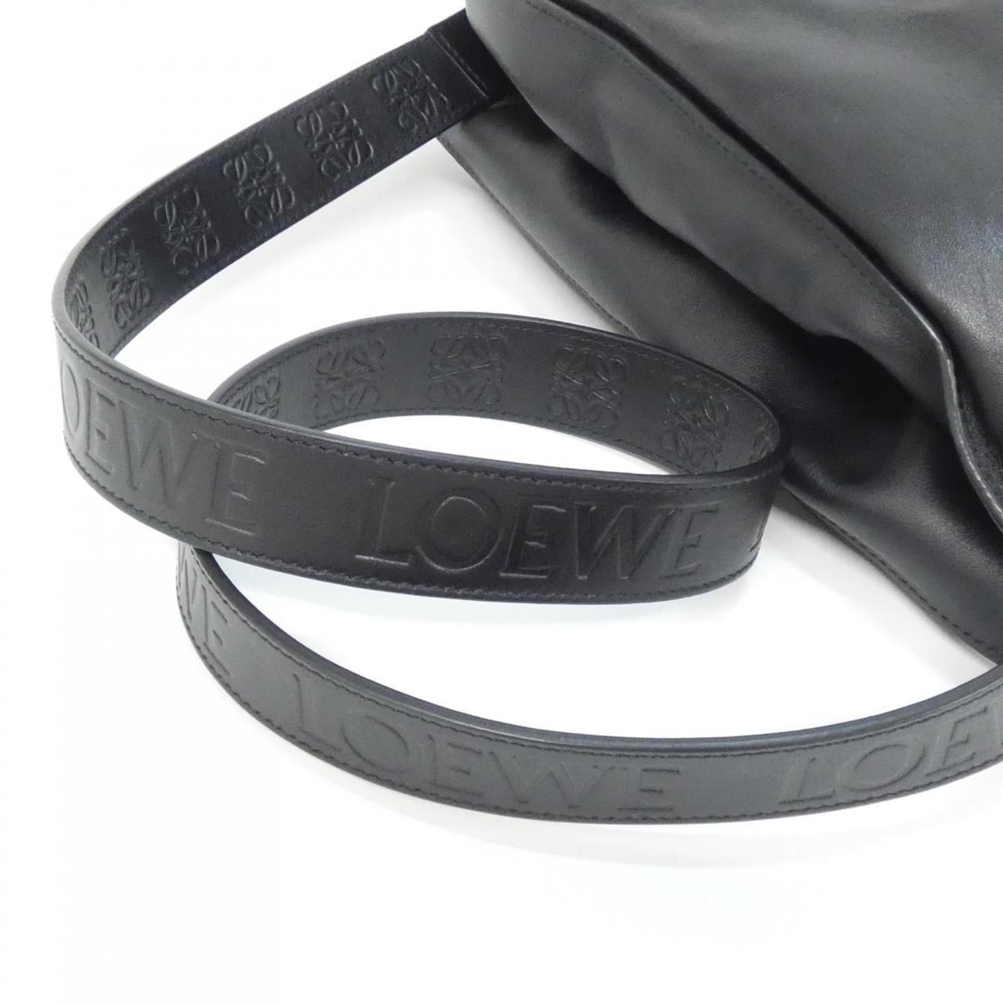 Loewe Black Leather Handbag (Pre-Owned)