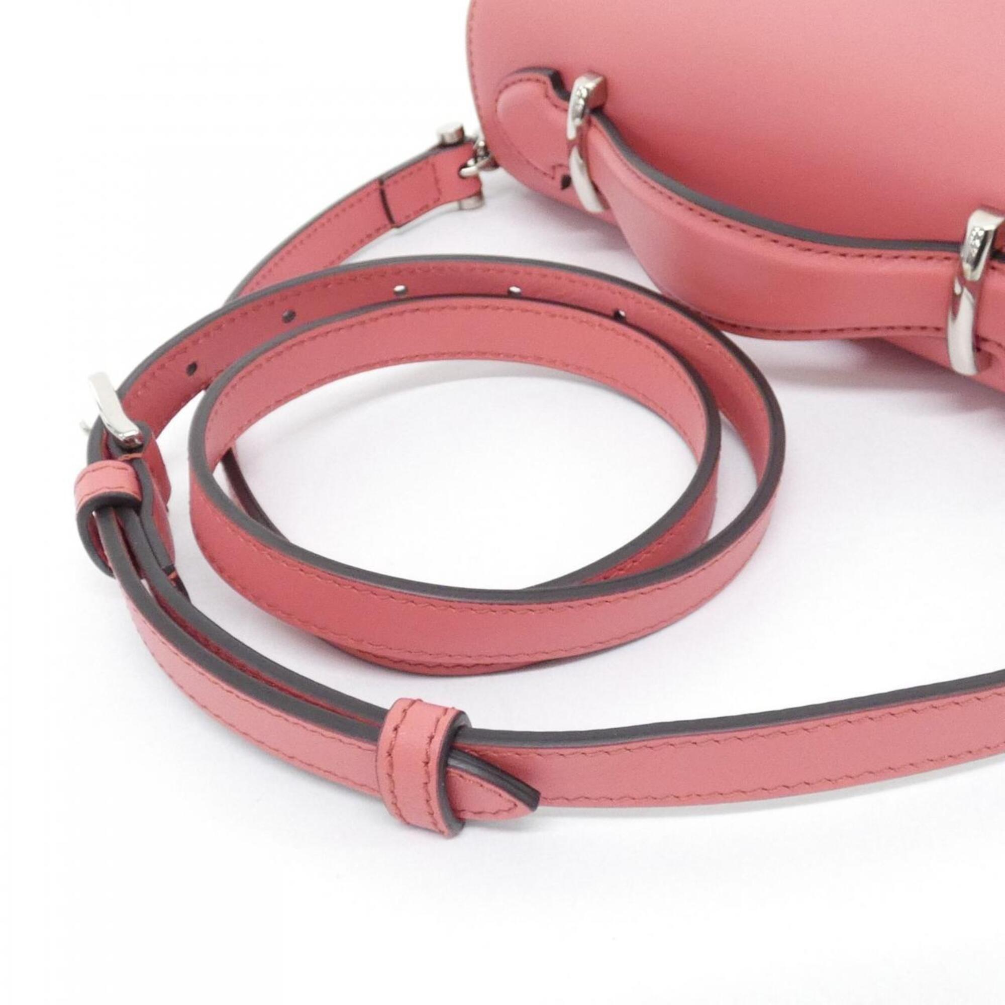 Gucci Pink Leather Handbag (Pre-Owned)