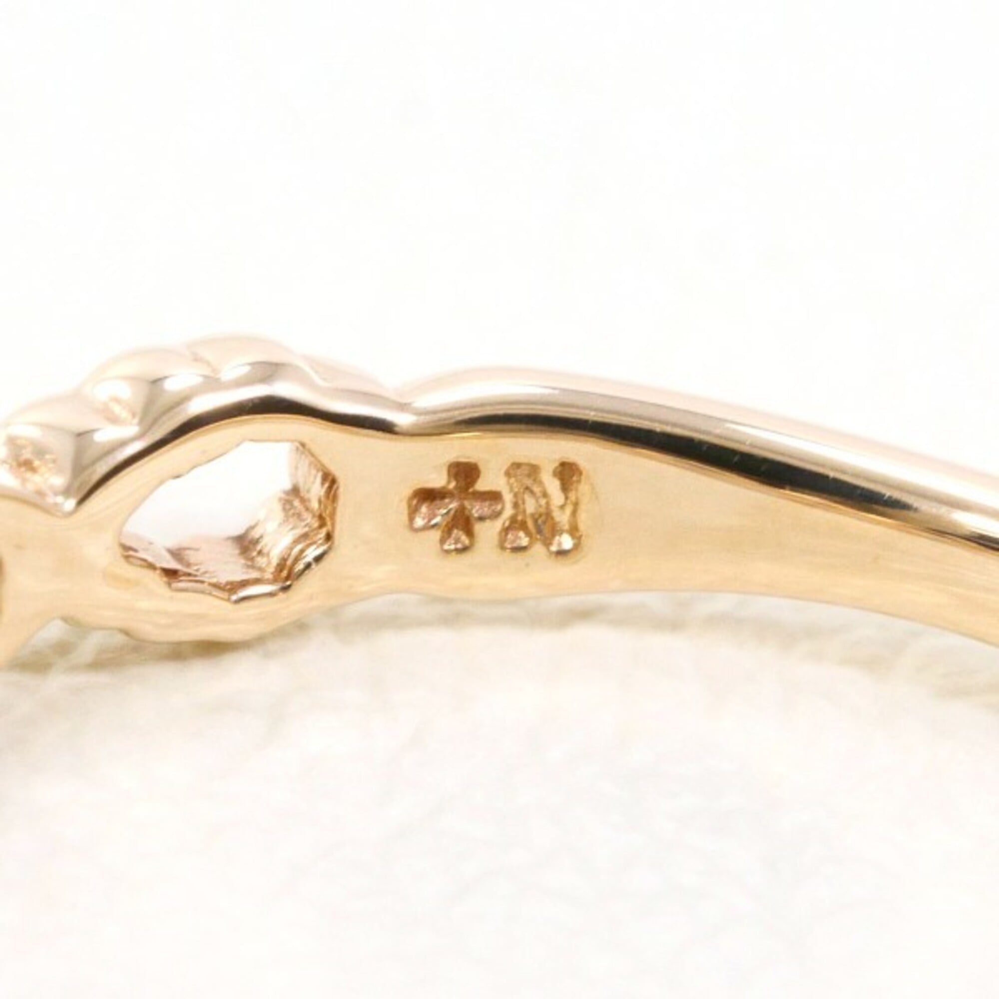 Nojess Blue Yellow Gold Yellow Gold (10K) Band Ring (Pre-Owned)