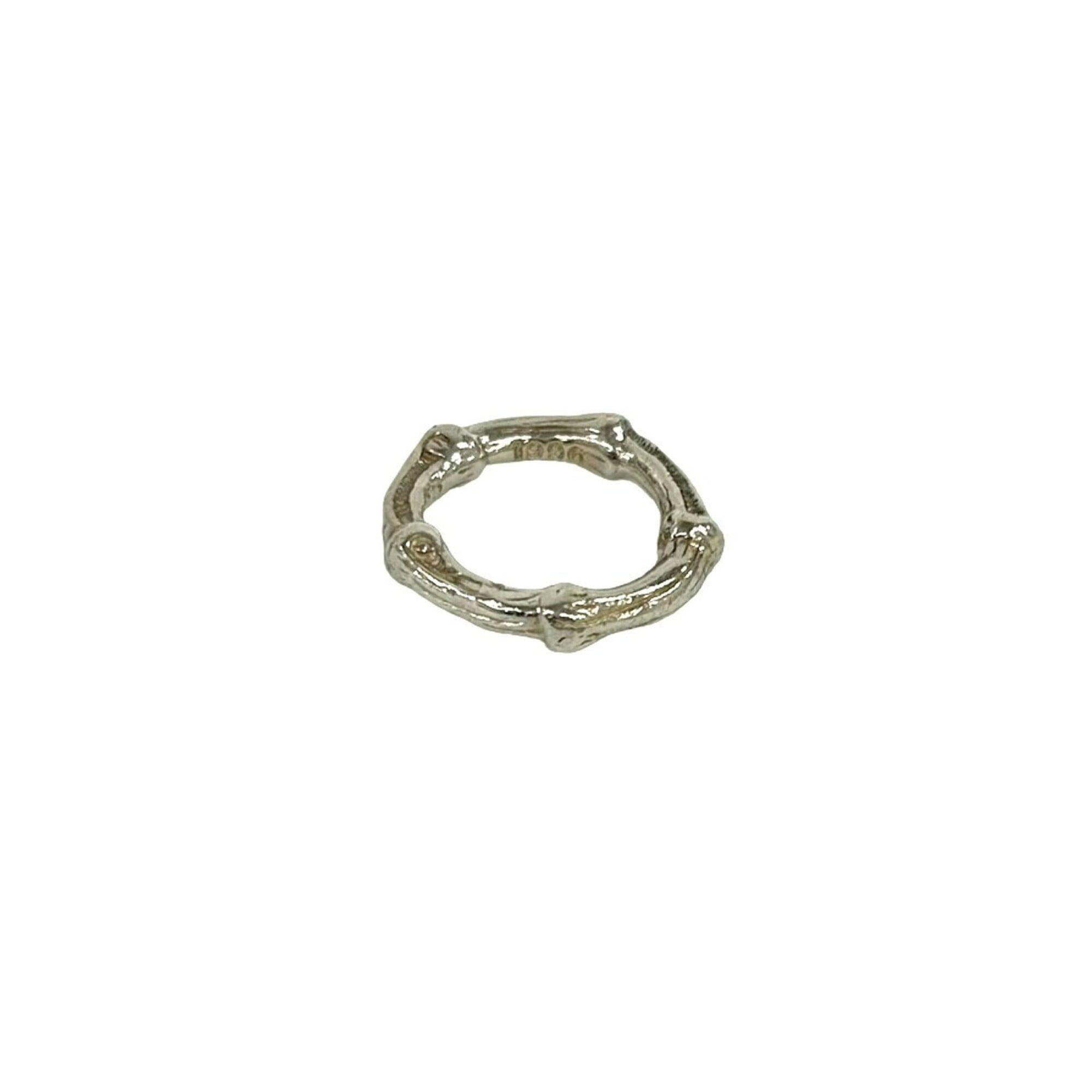 Tiffany Silver Silver 925 Band Ring (Pre-Owned)
