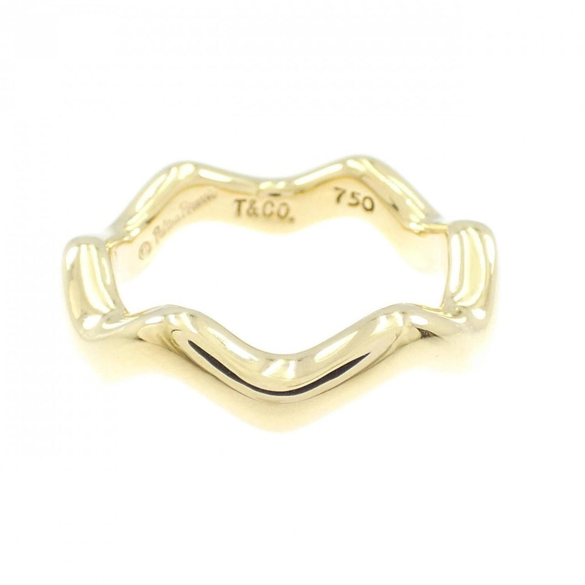 Tiffany Yellow Gold (18K) Band Ring (Pre-Owned)