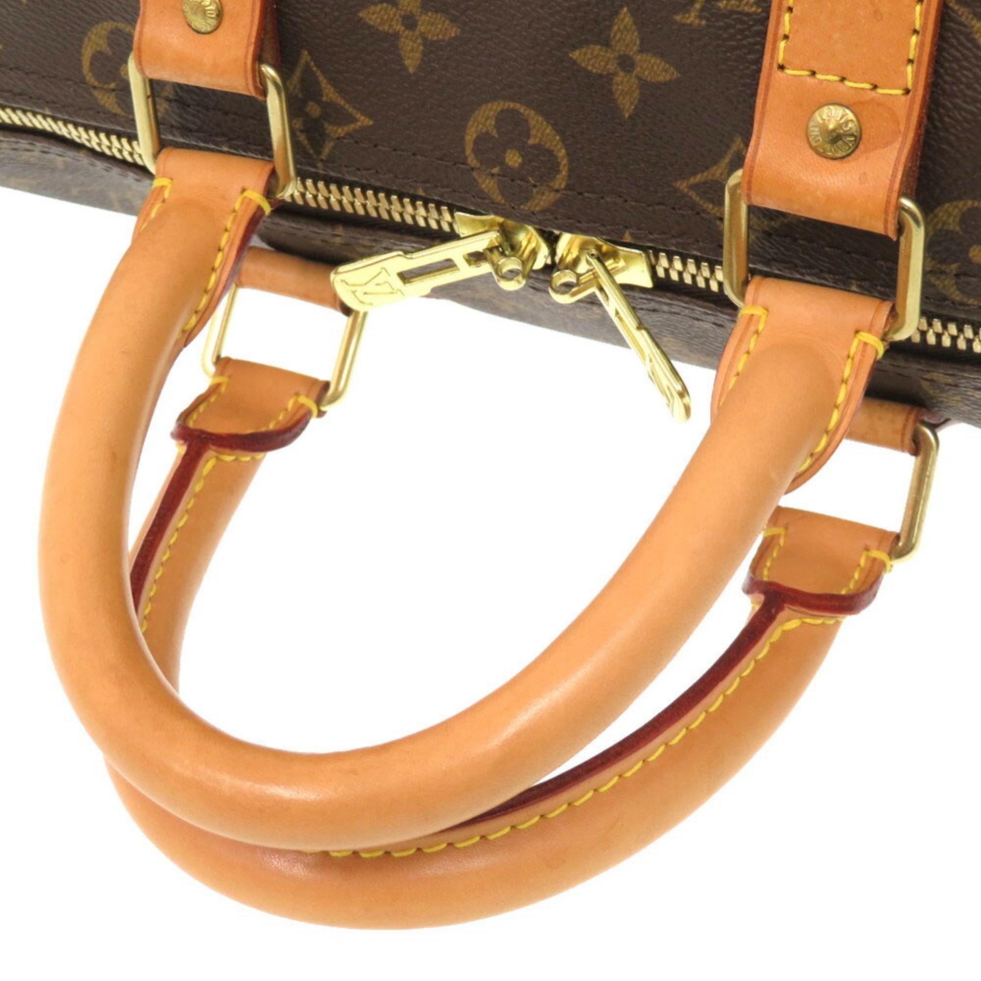Louis Vuitton Brown Monogram Boston Bag (Pre-Owned)