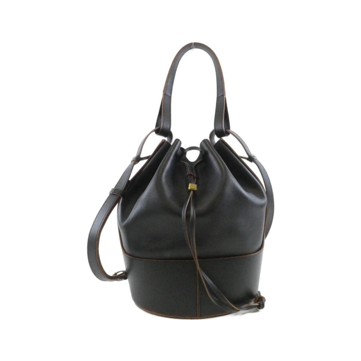 Loewe Black Leather Shoulder Bag (Pre-Owned)