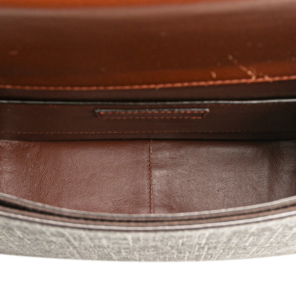 Saint Laurent Brown Pvc Leather Shoulder Bag (Pre-Owned)