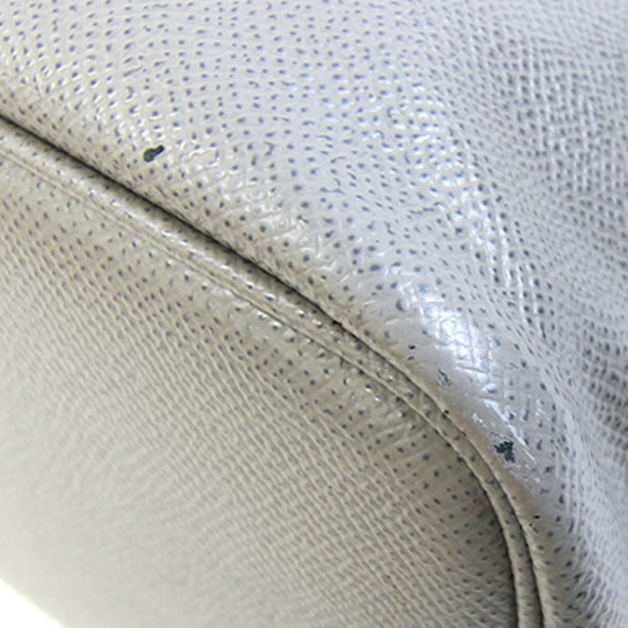 Salvatore Ferragamo Gray Leather Pouch Tote Bag (Pre-Owned)