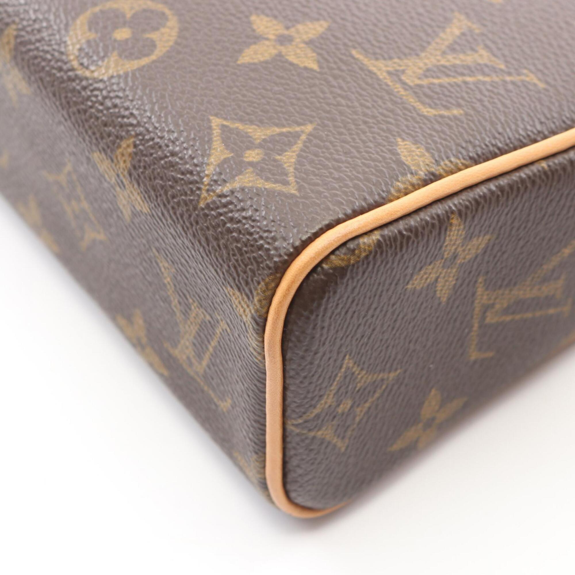 Louis Vuitton Brown Pvc Leather Handbag (Pre-Owned)