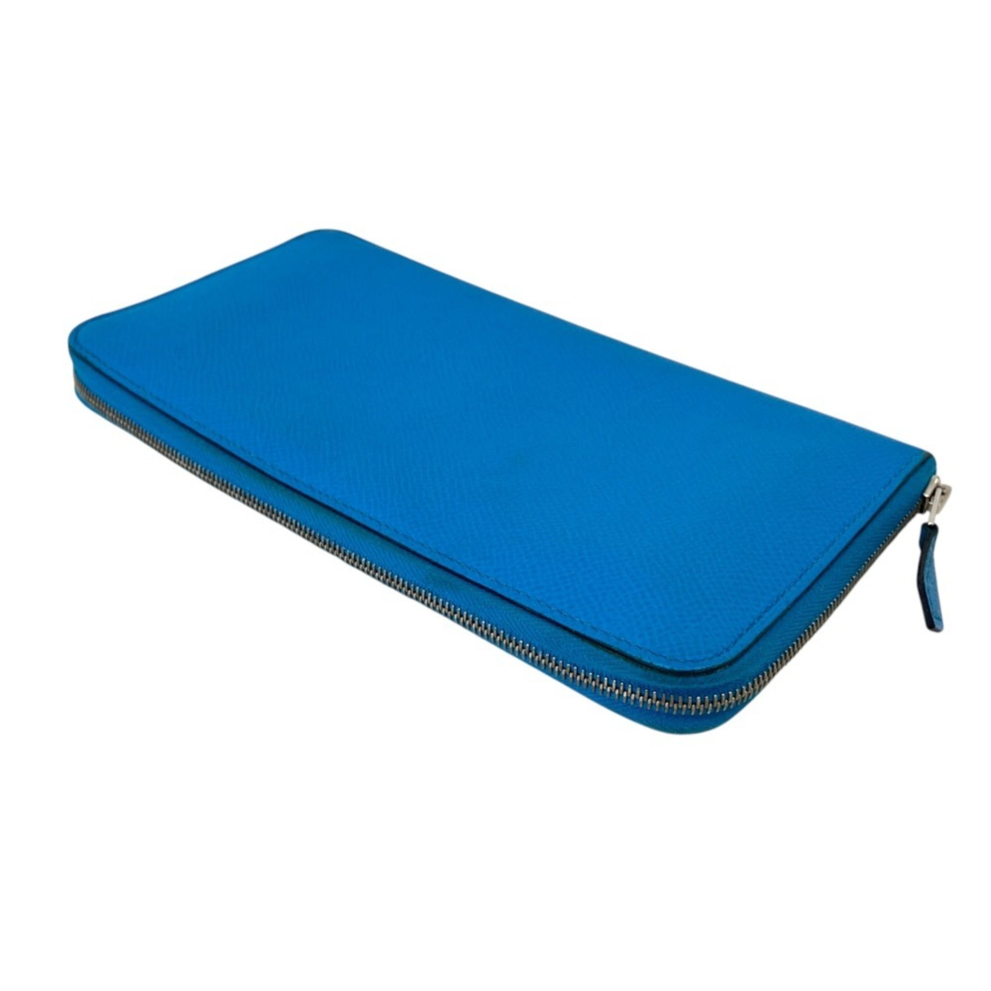 Hermes Epsom Leather Long Wallet (Bi-Fold) (Pre-Owned)