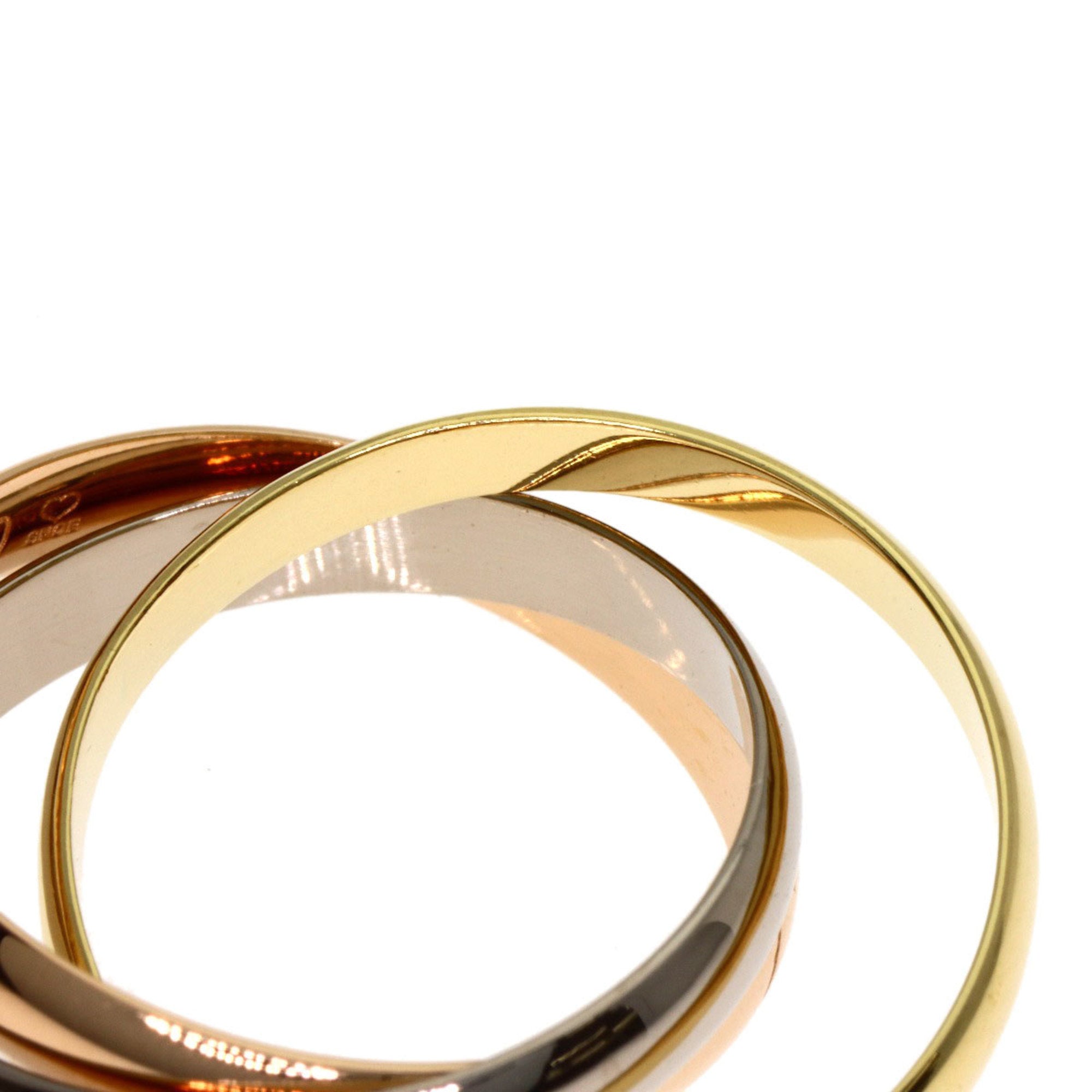 Cartier Trinity Yellow Gold (18K) Pink Gold (18K) White Gold (18K) Band Ring (Pre-Owned)