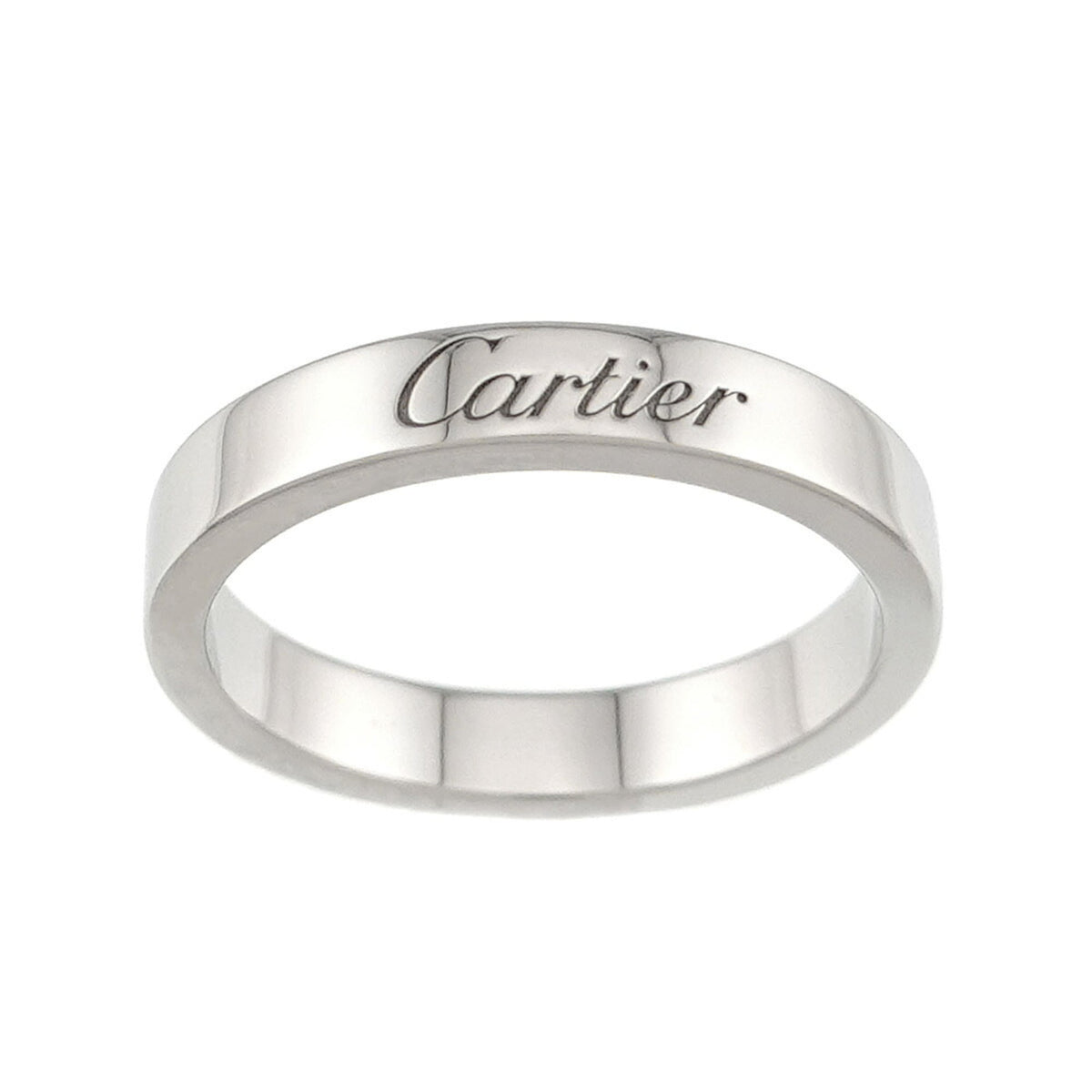 Cartier Platinum 950 Band Ring (Pre-Owned)