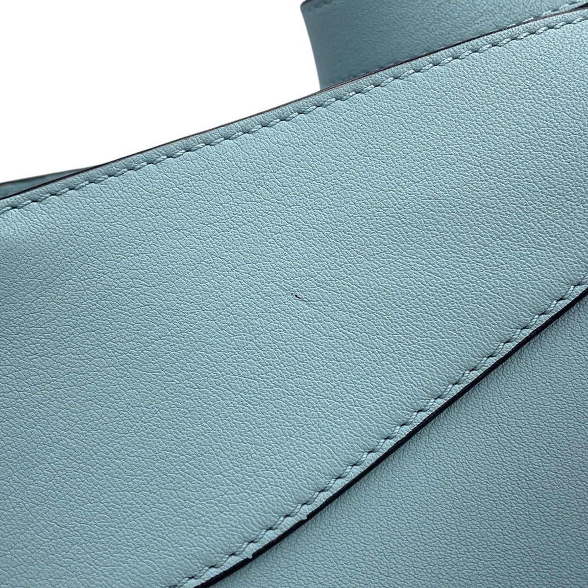 Loewe Hammock Blue Leather Handbag (Pre-Owned)