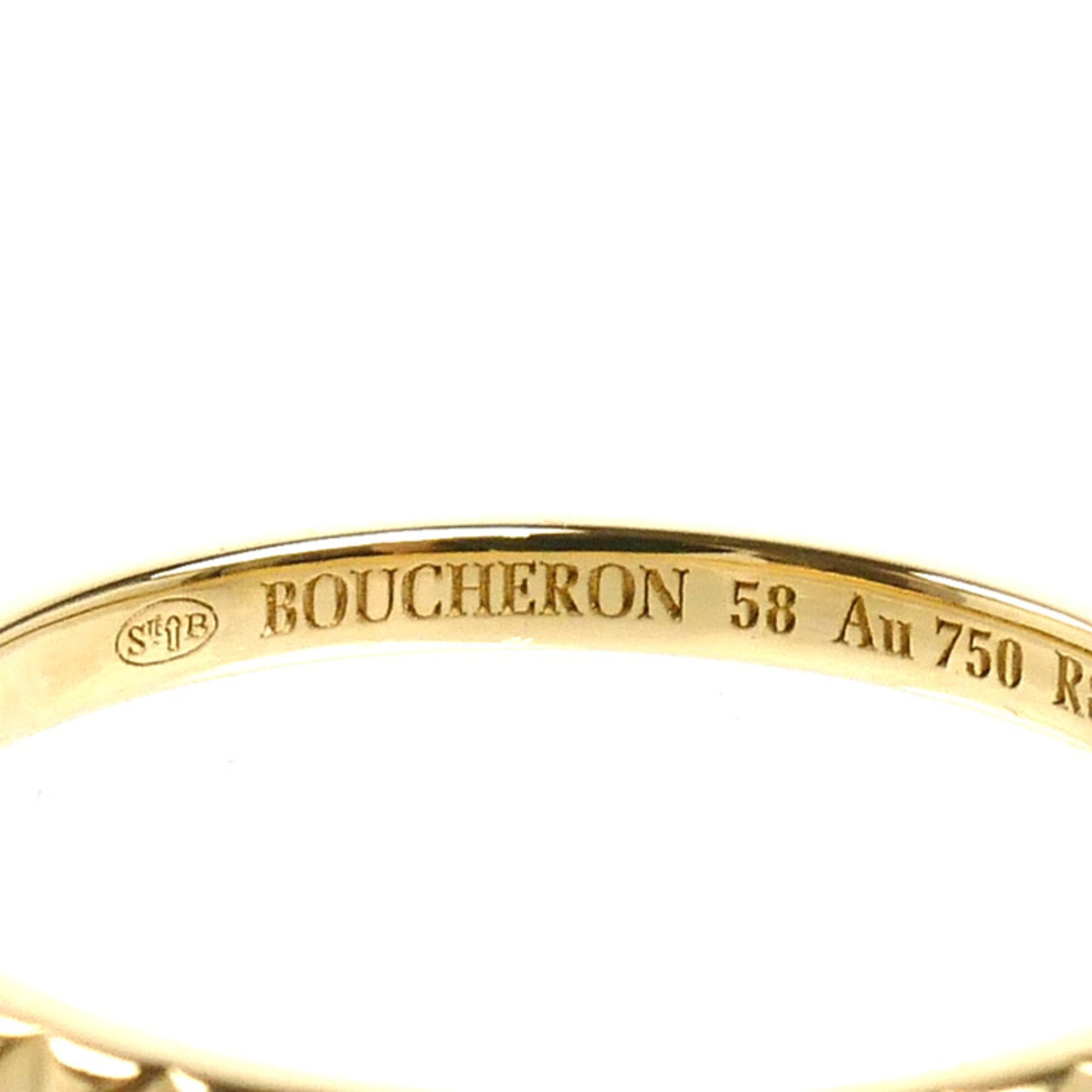 Boucheron Yellow Gold (18K) Band Ring (Pre-Owned)