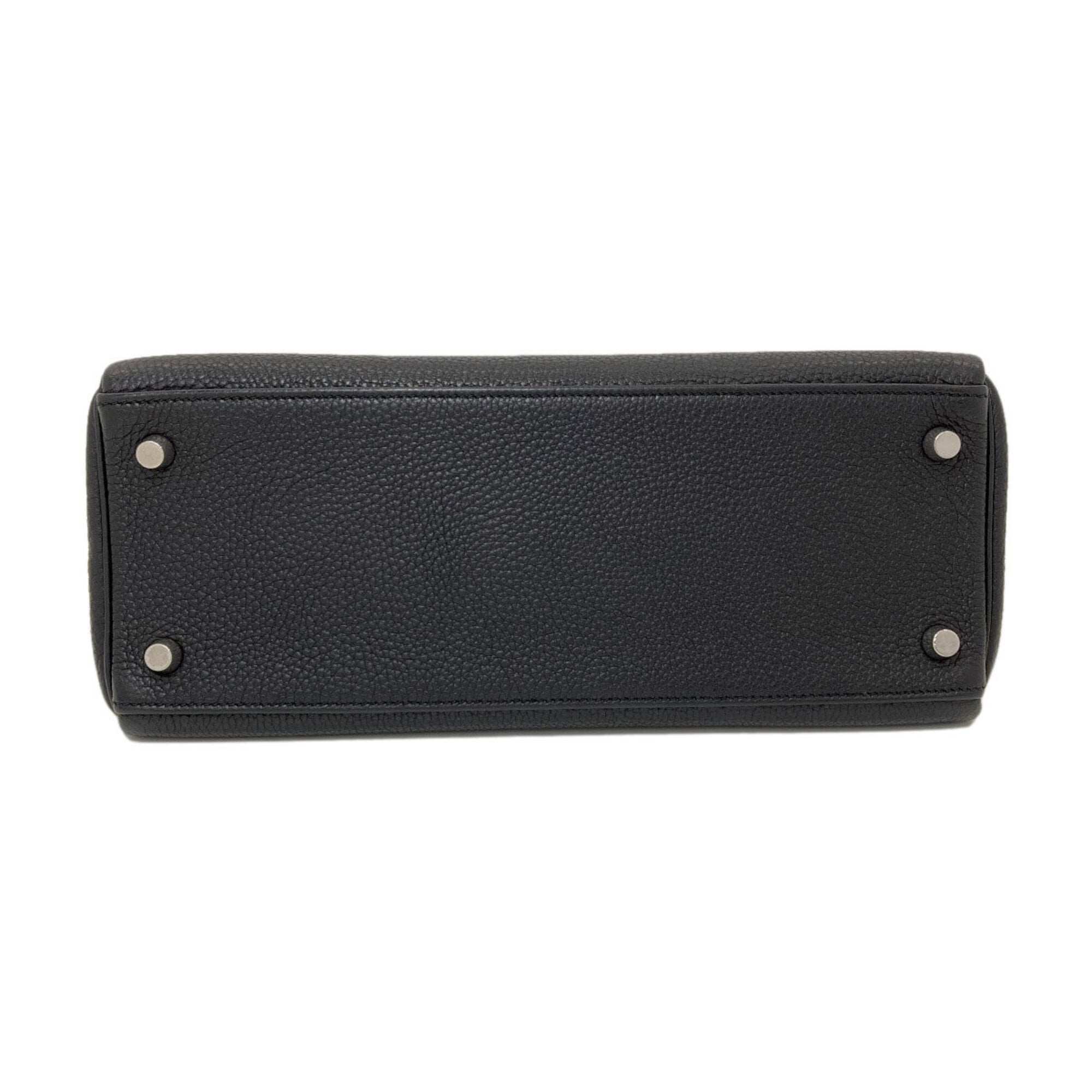 Hermes Kelly Black Handbag (Pre-Owned)