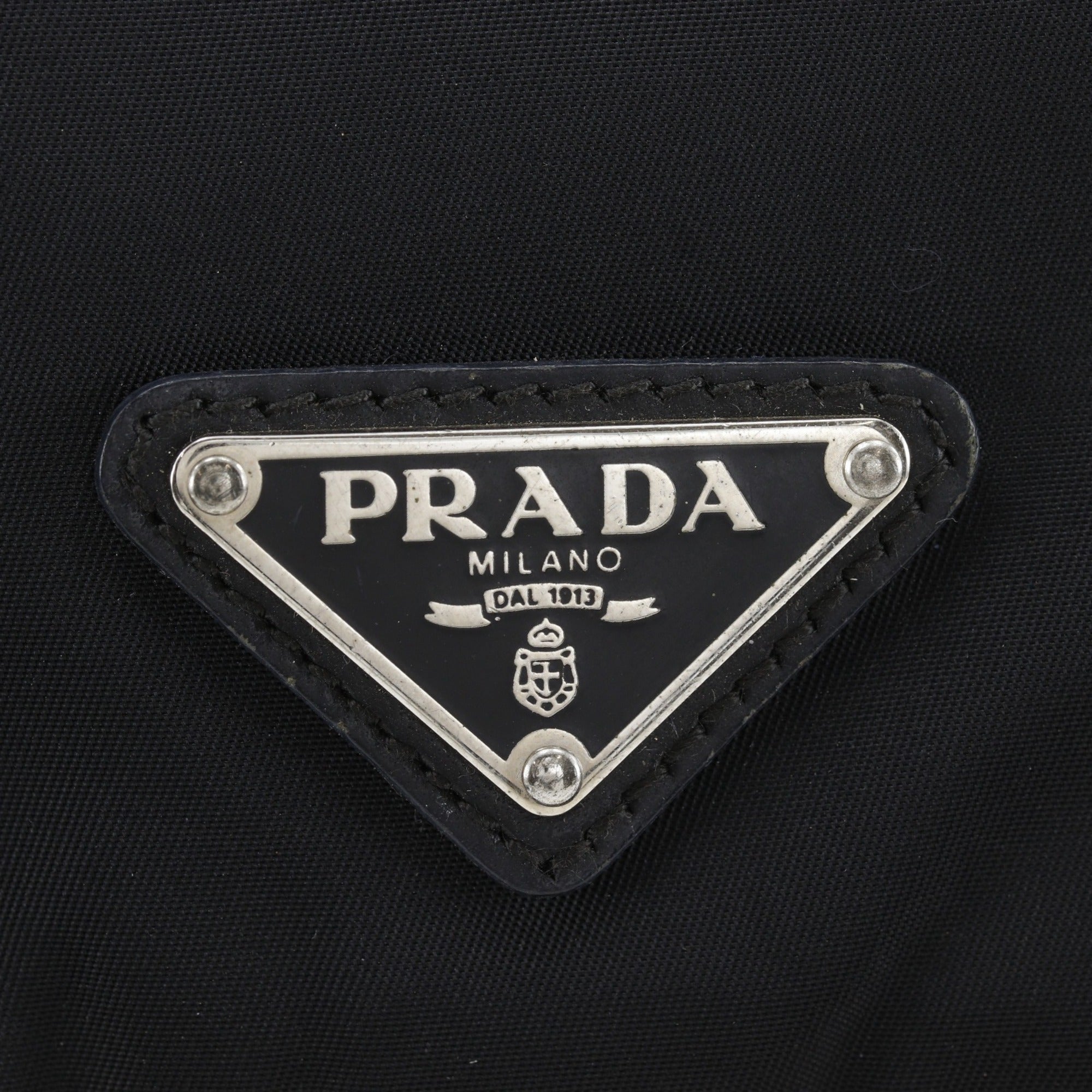 Prada Black Nylon Shoulder Bag (Pre-Owned)