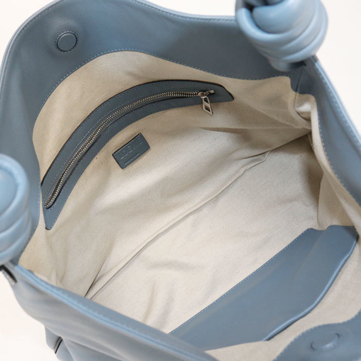 Loewe Blue Leather Shoulder Bag (Pre-Owned)