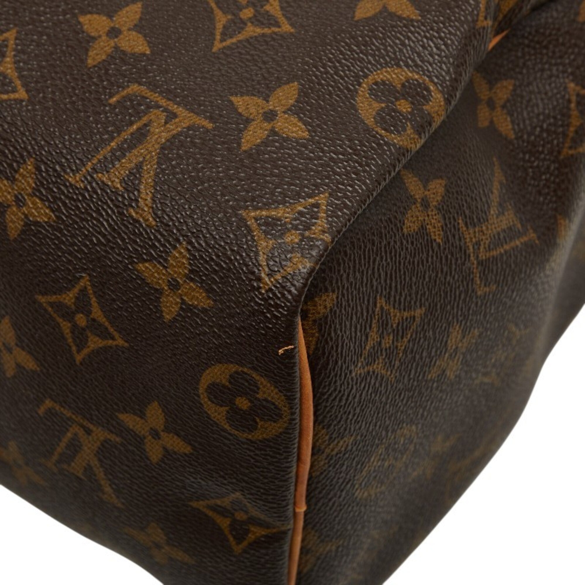 Louis Vuitton Brown Monogram Pvc Leather Handbag (Pre-Owned)