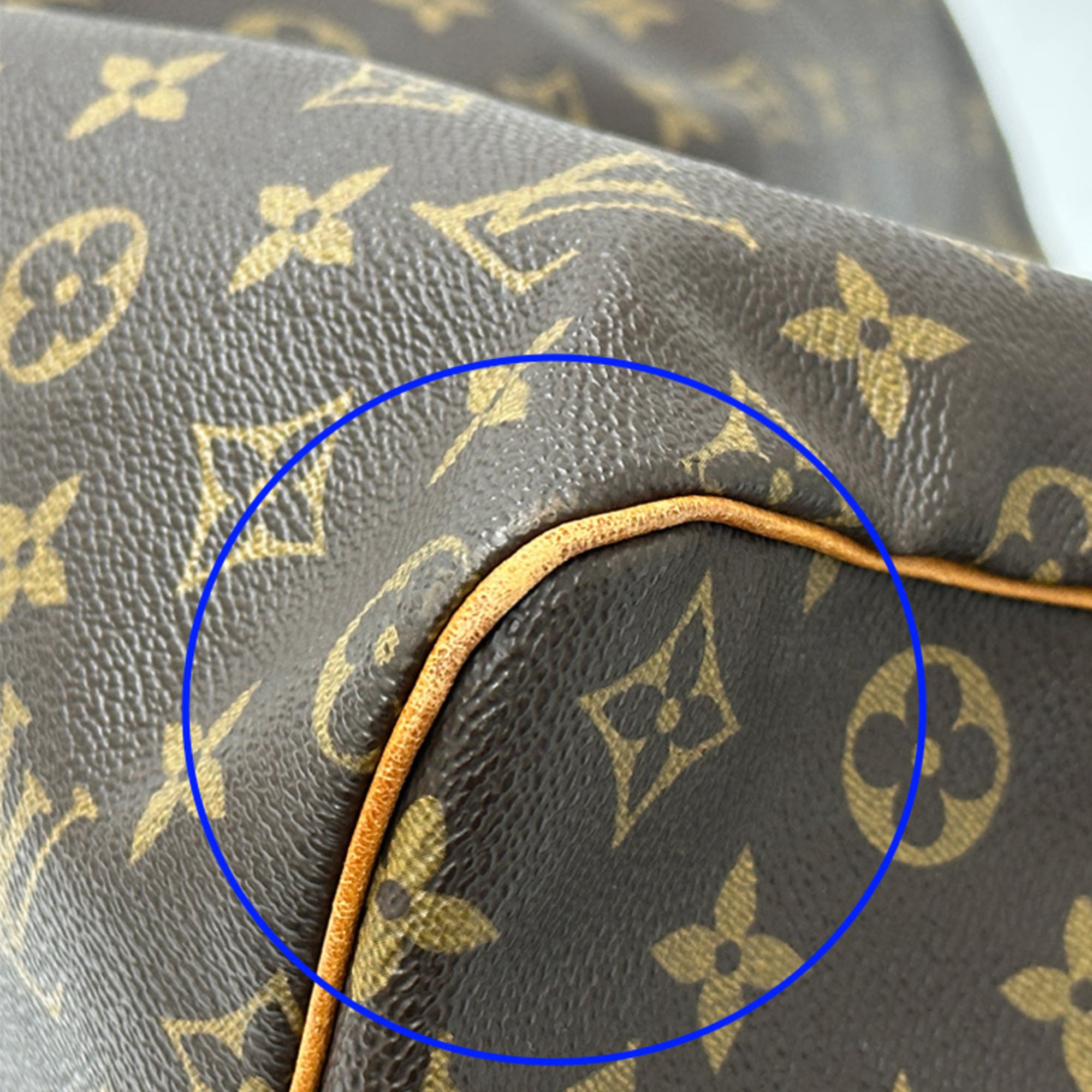 Louis Vuitton Brown Monogram Boston Bag Handbag (Pre-Owned)