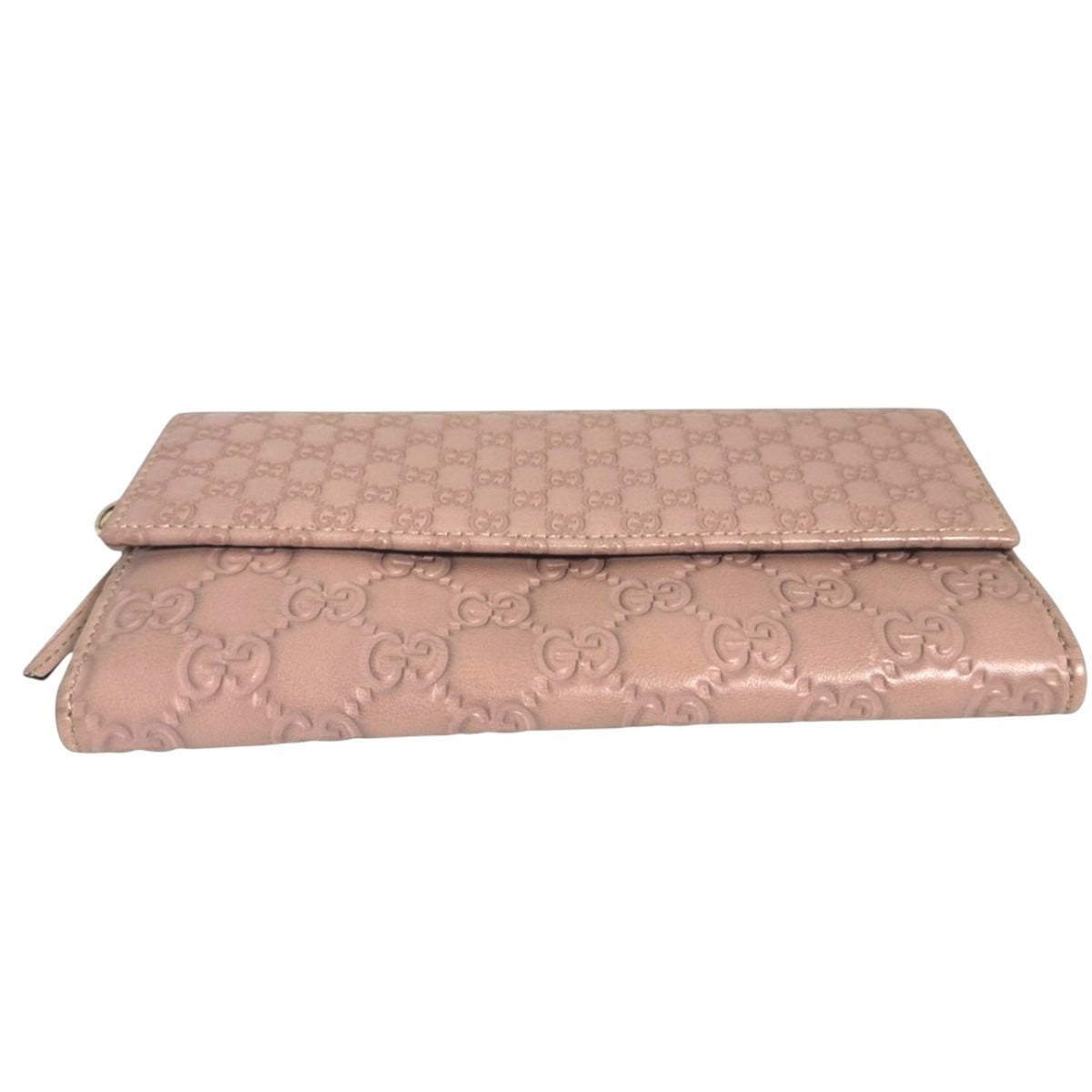Gucci Pink Leather Wallet (Bi-Fold) (Pre-Owned)