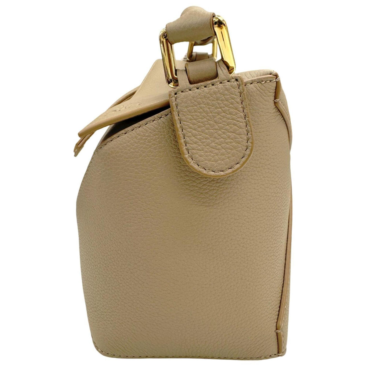 Loewe Sand Leather Handbag Shoulder Bag (Pre-Owned)