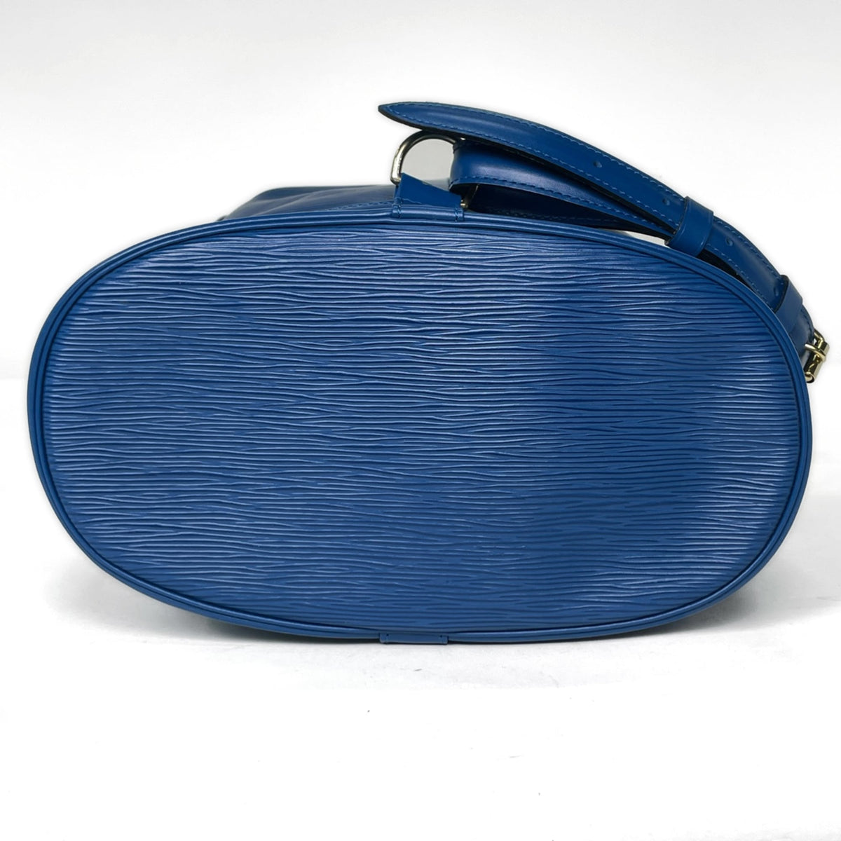 Louis Vuitton Epi Toledo Blue Epi Leather Shoulder Bag (Pre-Owned)