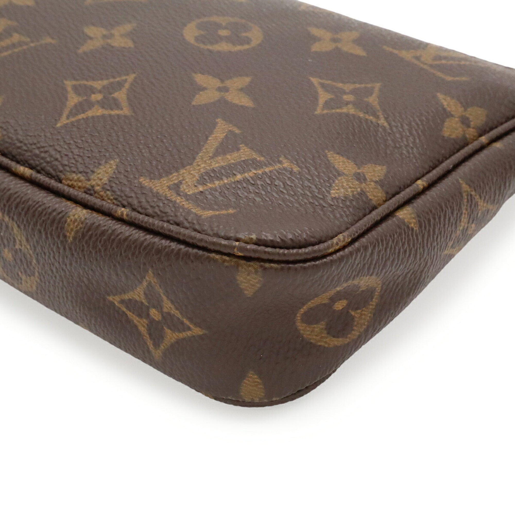 Louis Vuitton Monogram Brown Monogram Handbag Pochette (Pre-Owned)