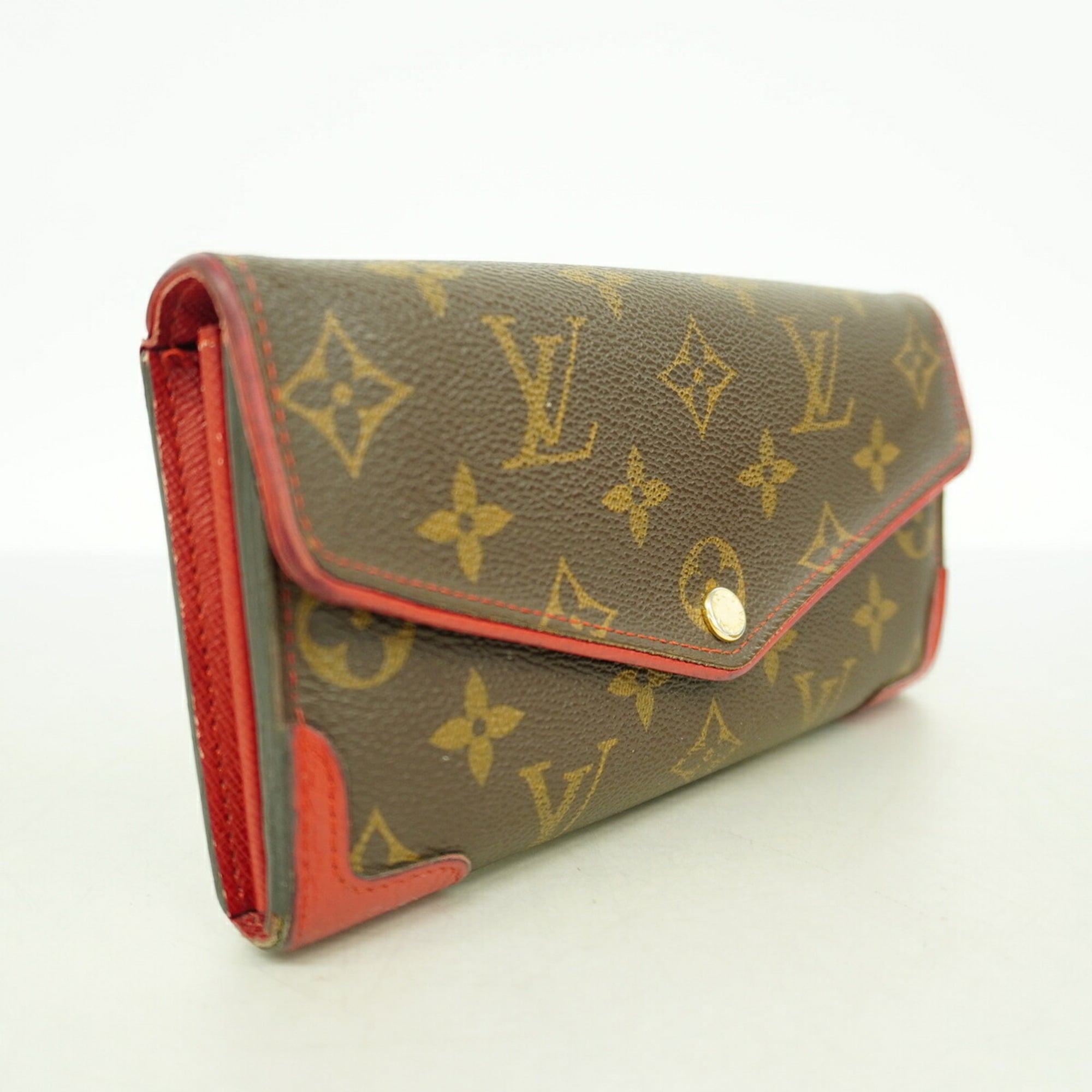 Louis Vuitton Cerise Long Wallet (Bi-Fold) (Pre-Owned)