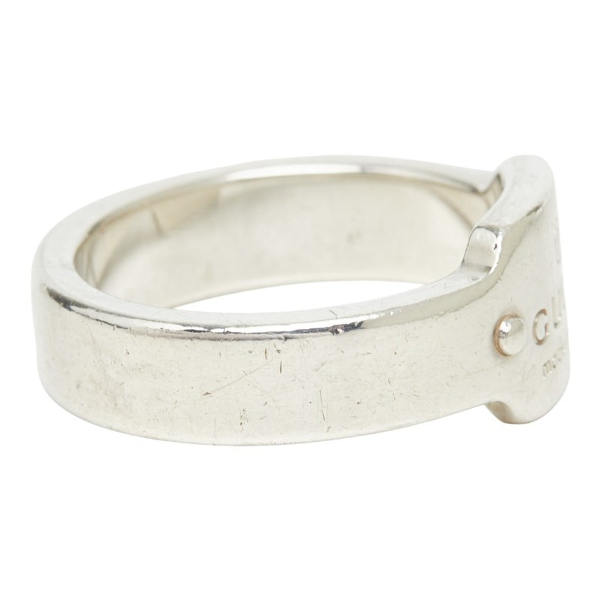 Gucci Silver 925 Band Ring (Pre-Owned)
