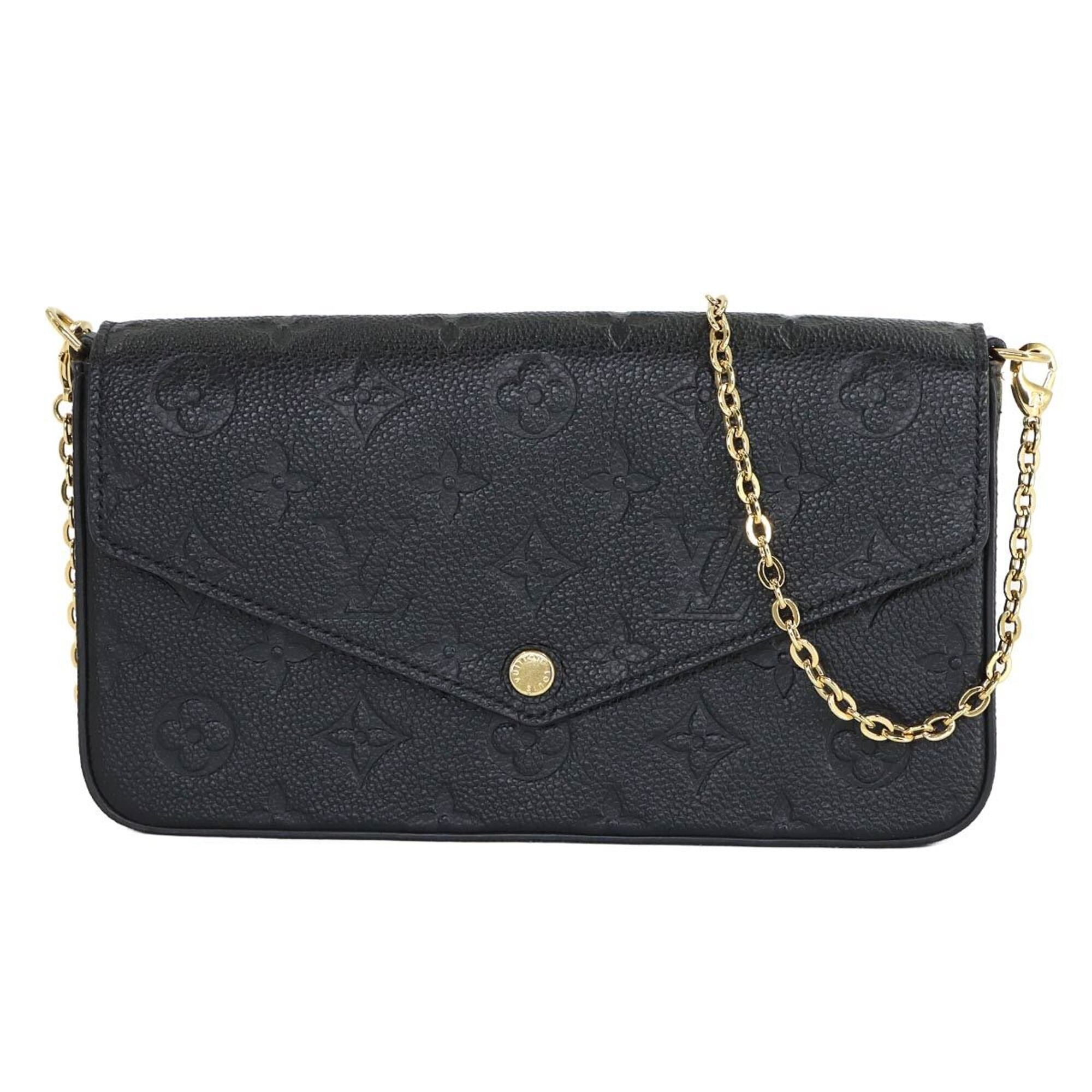 Louis Vuitton Noir Monogram Empreinte Pochette (Pre-Owned)