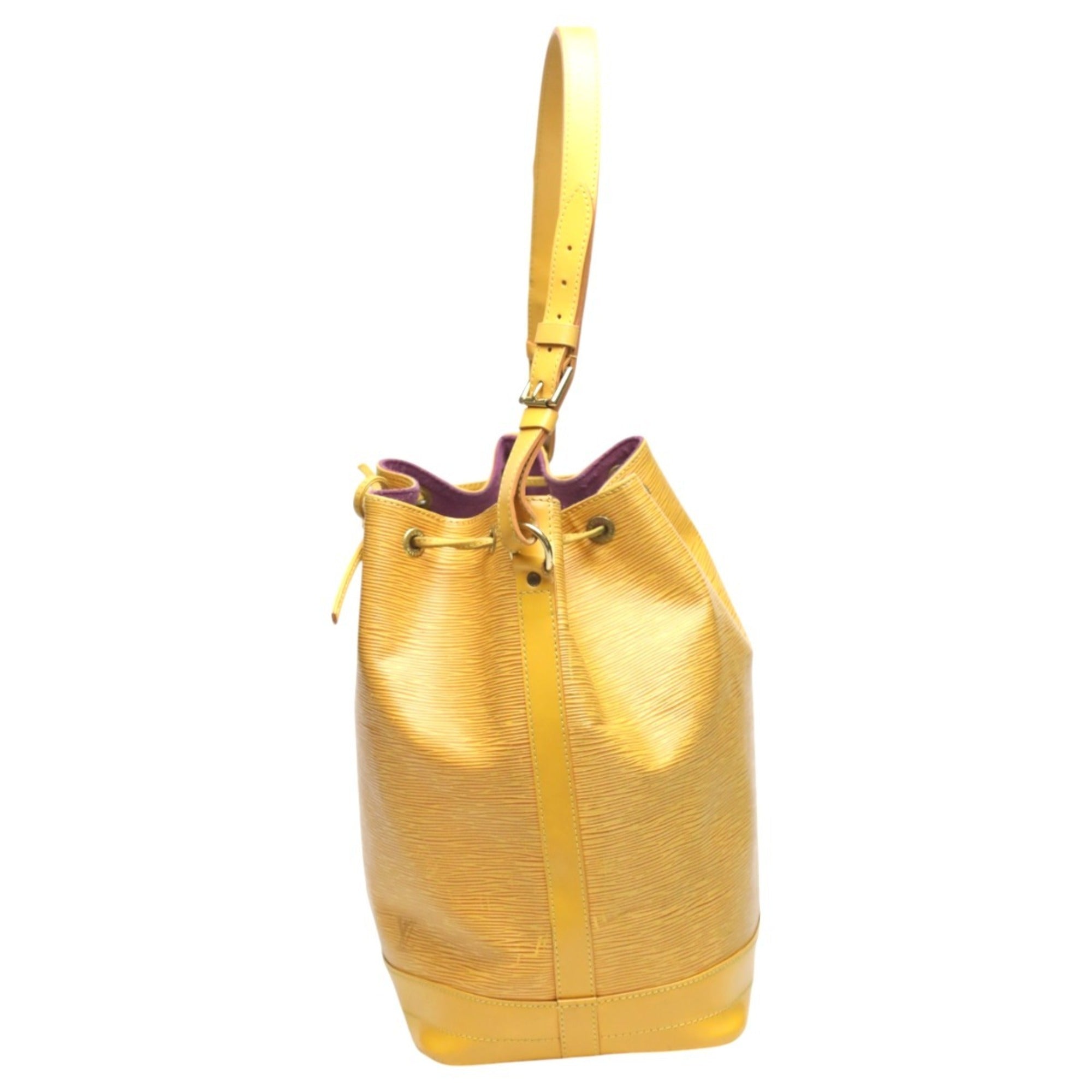 Louis Vuitton Yellow Epi Leather Shoulder Bag (Pre-Owned)