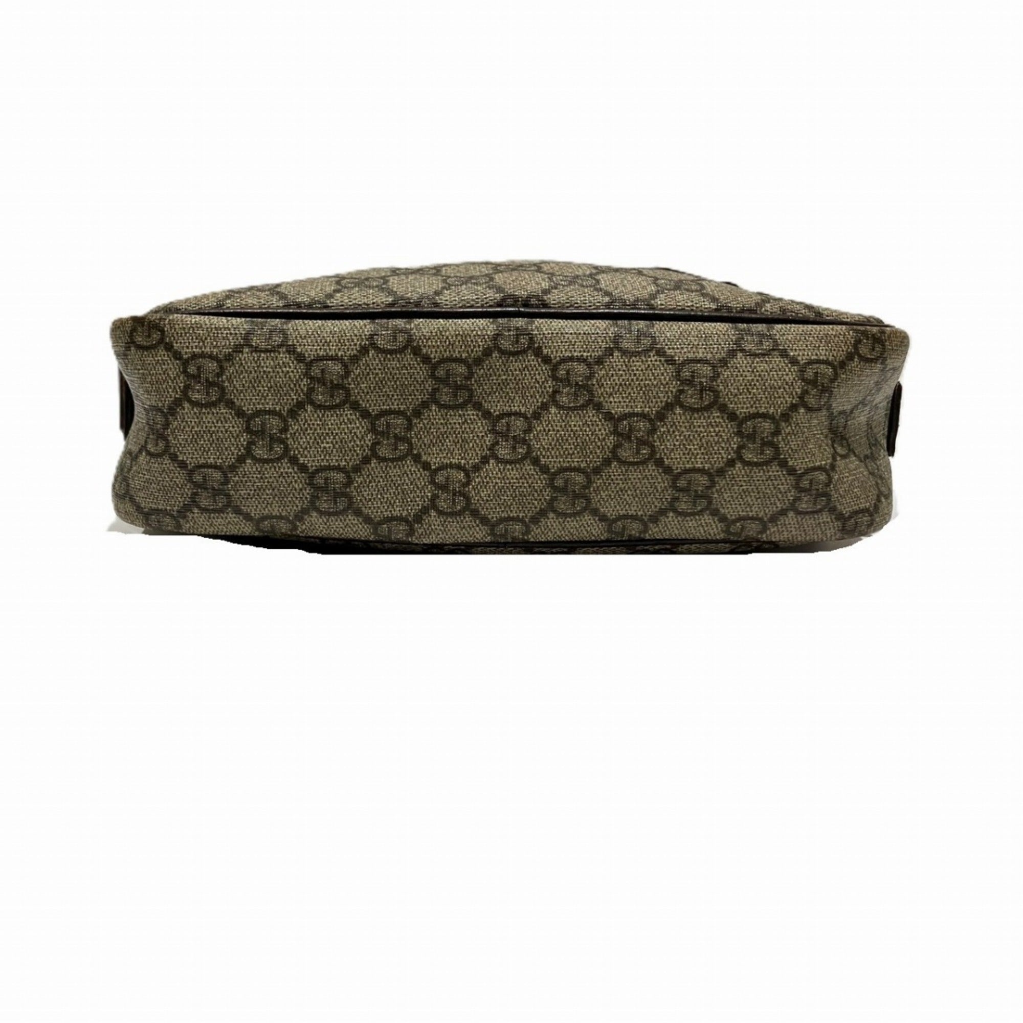 Gucci Beige Pvc Shoulder Bag (Pre-Owned)
