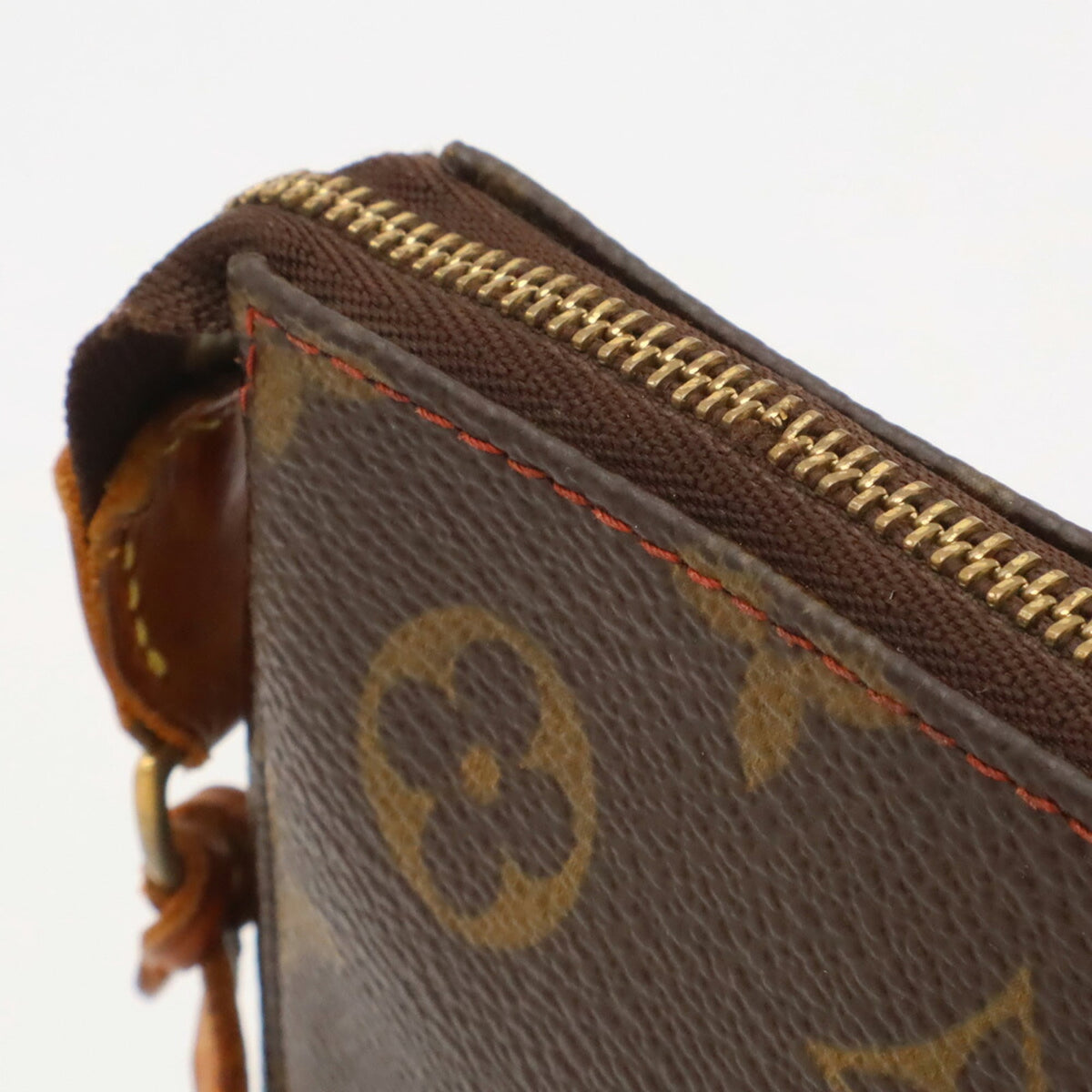 Louis Vuitton Brown Monogram Cherry Monogram Handbag Pochette (Pre-Owned)