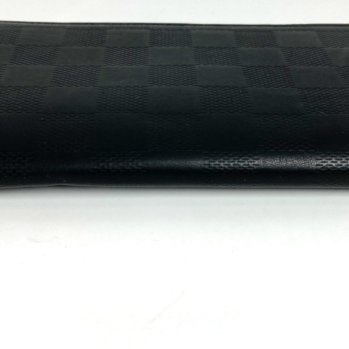 Louis Vuitton Black Infini Onyx Damier Infini Long Wallet (Bi-Fold) (Pre-Owned)