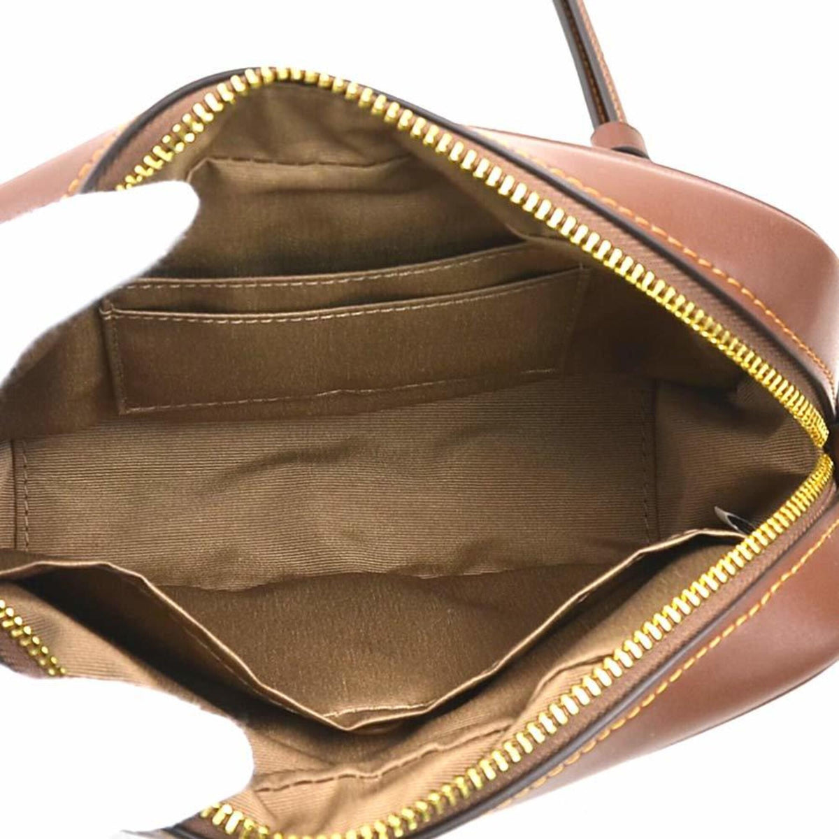 Coach Brown Leather Shoulder Bag (Pre-Owned)