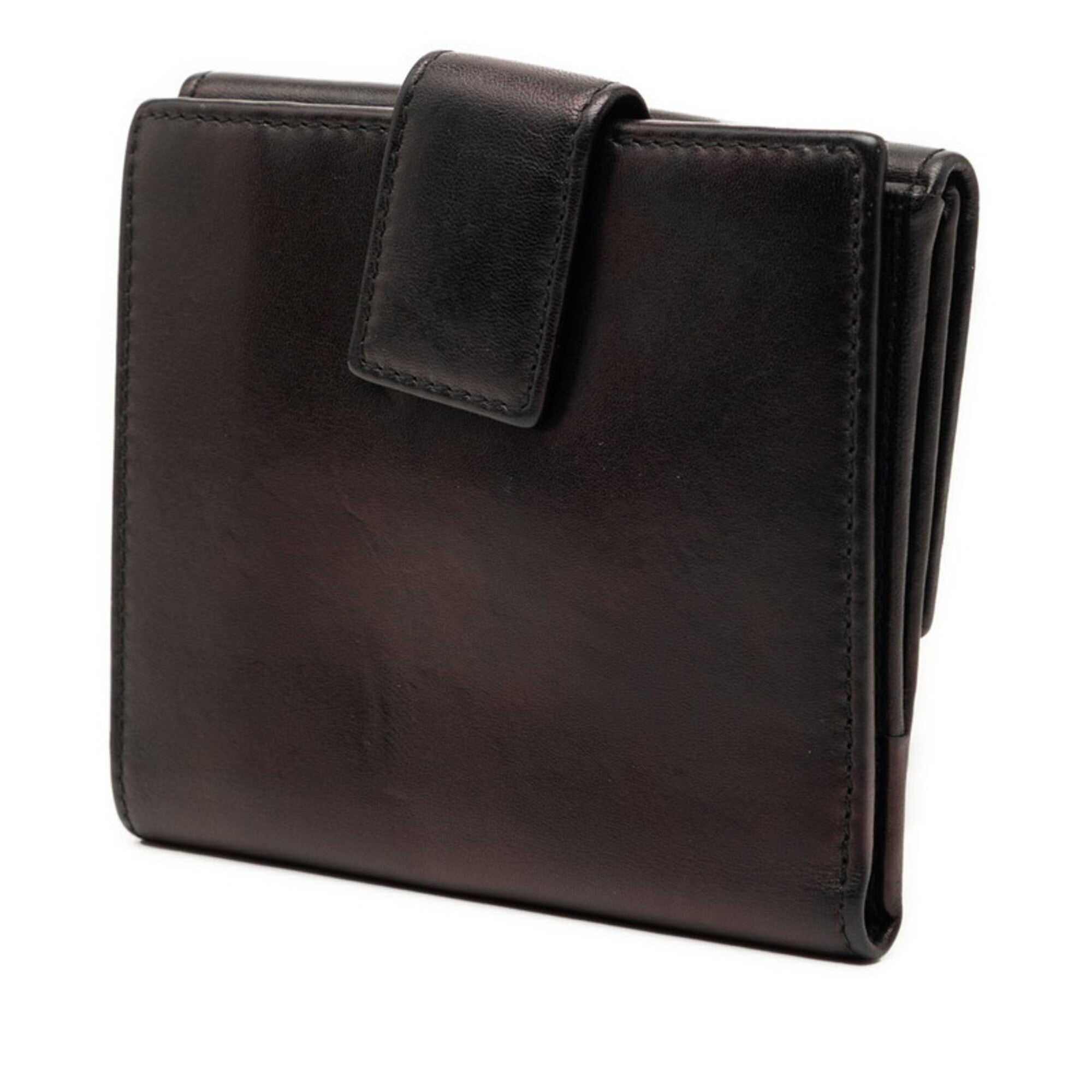 Gucci Black Leather Wallet (Bi-Fold) (Pre-Owned)
