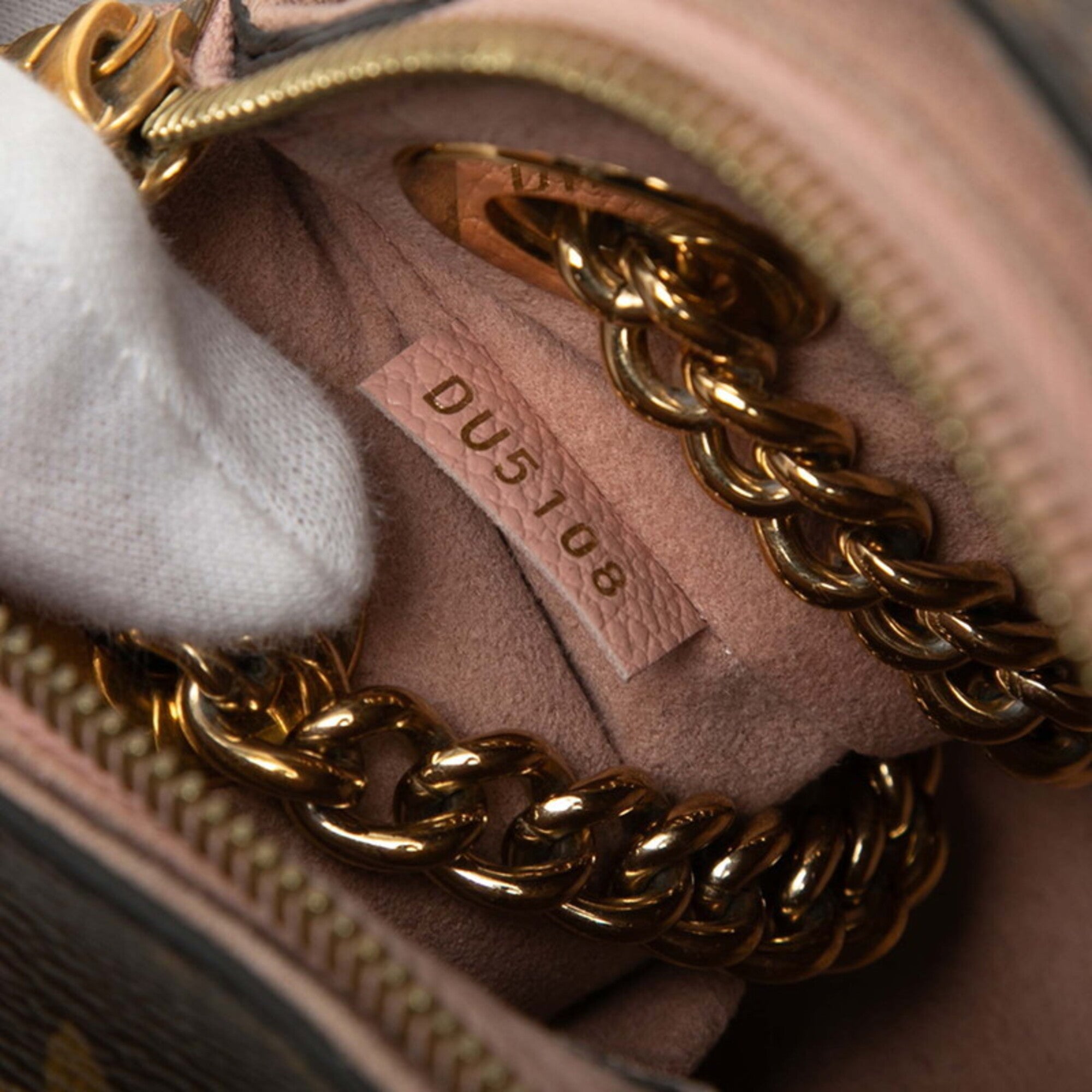 Louis Vuitton Brown Monogram Rose Poudre Monogram Shoulder Bag (Pre-Owned)