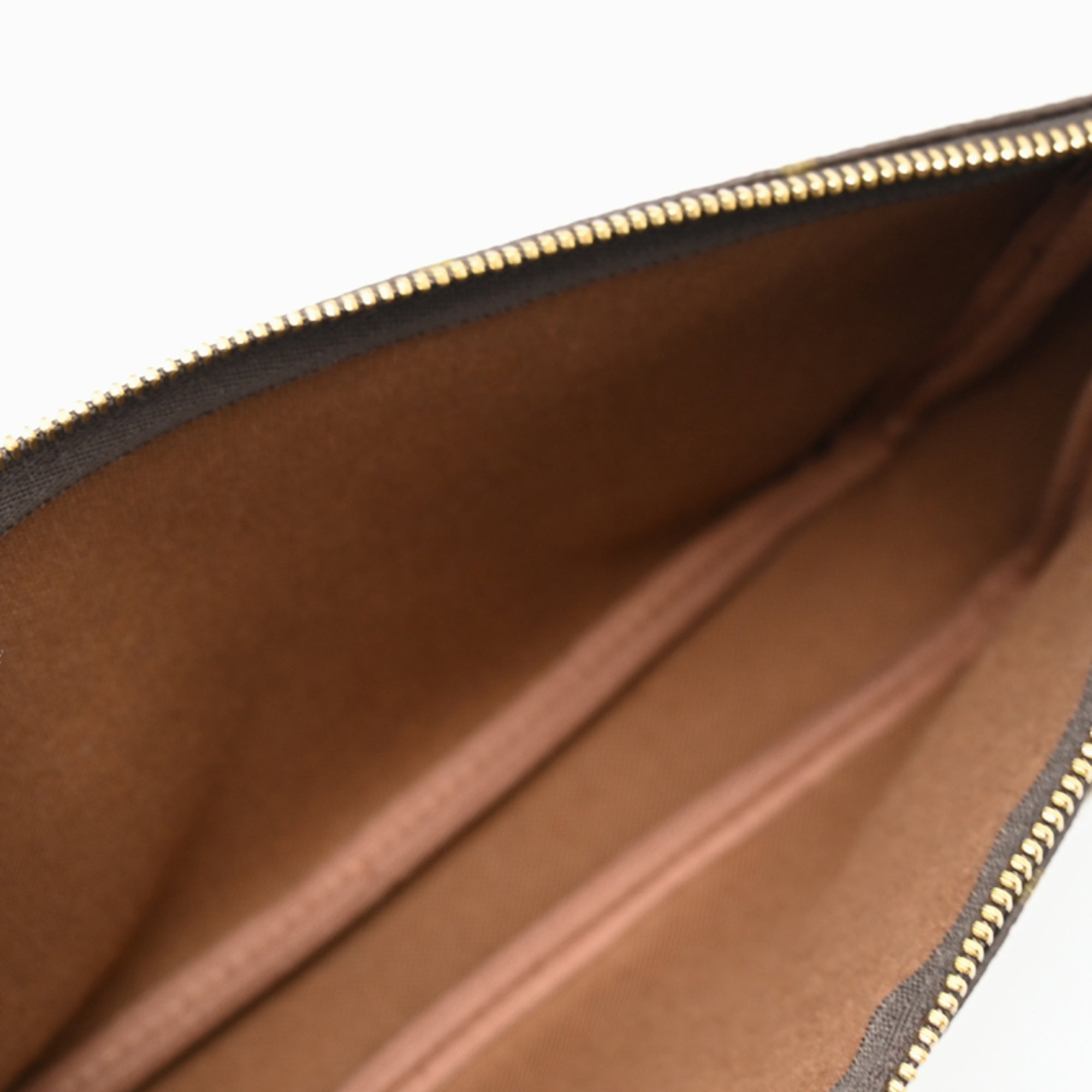 Louis Vuitton Brown Monogram Pochette Shoulder Bag (Pre-Owned)