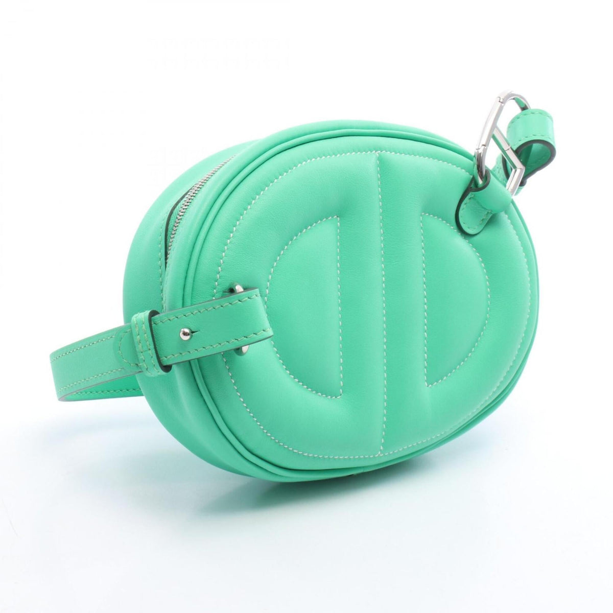 Hermes Green Swift Leather Fanny Pack (Pre-Owned)