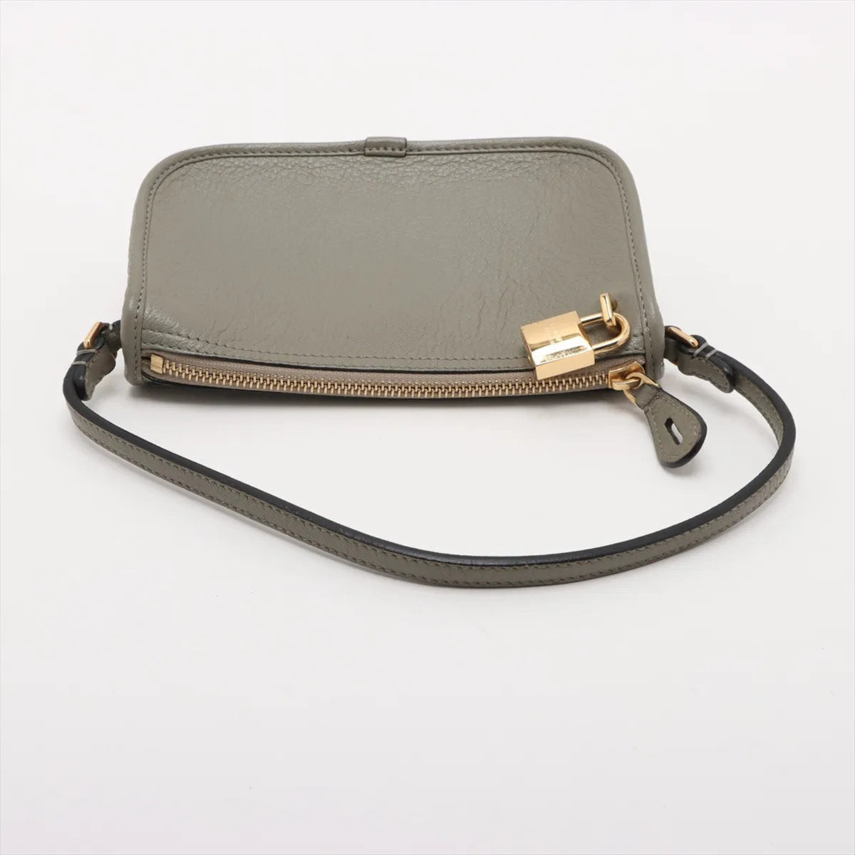 Loewe Gray Leather Handbag (Pre-Owned)