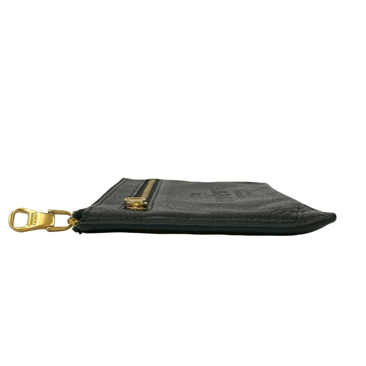 Loewe Black Leather Coin Purse/Coin Case (Pre-Owned)
